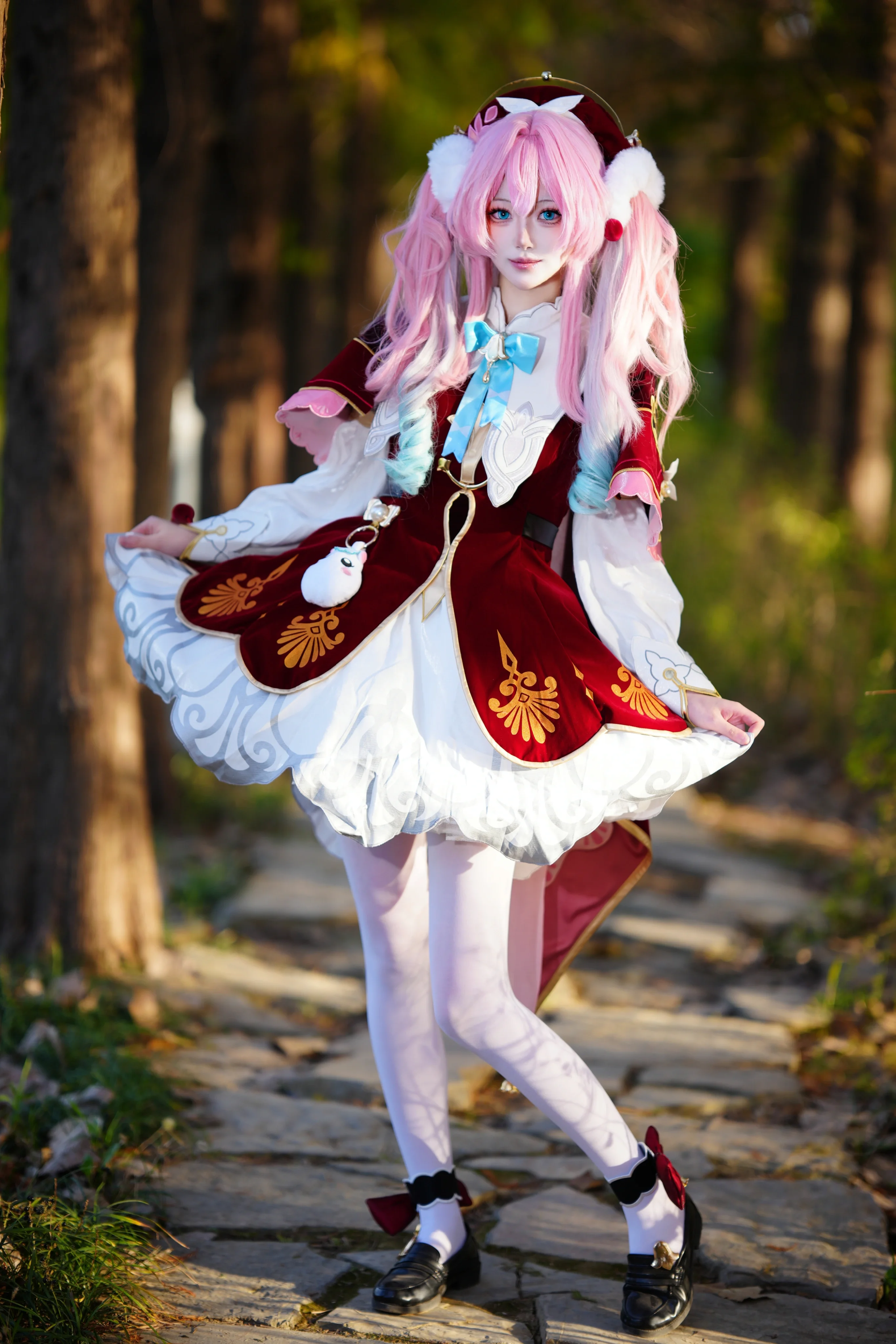 【风堇cos】崩坏星穹铁道的虹光，定格在林间小径 - 第 3 张