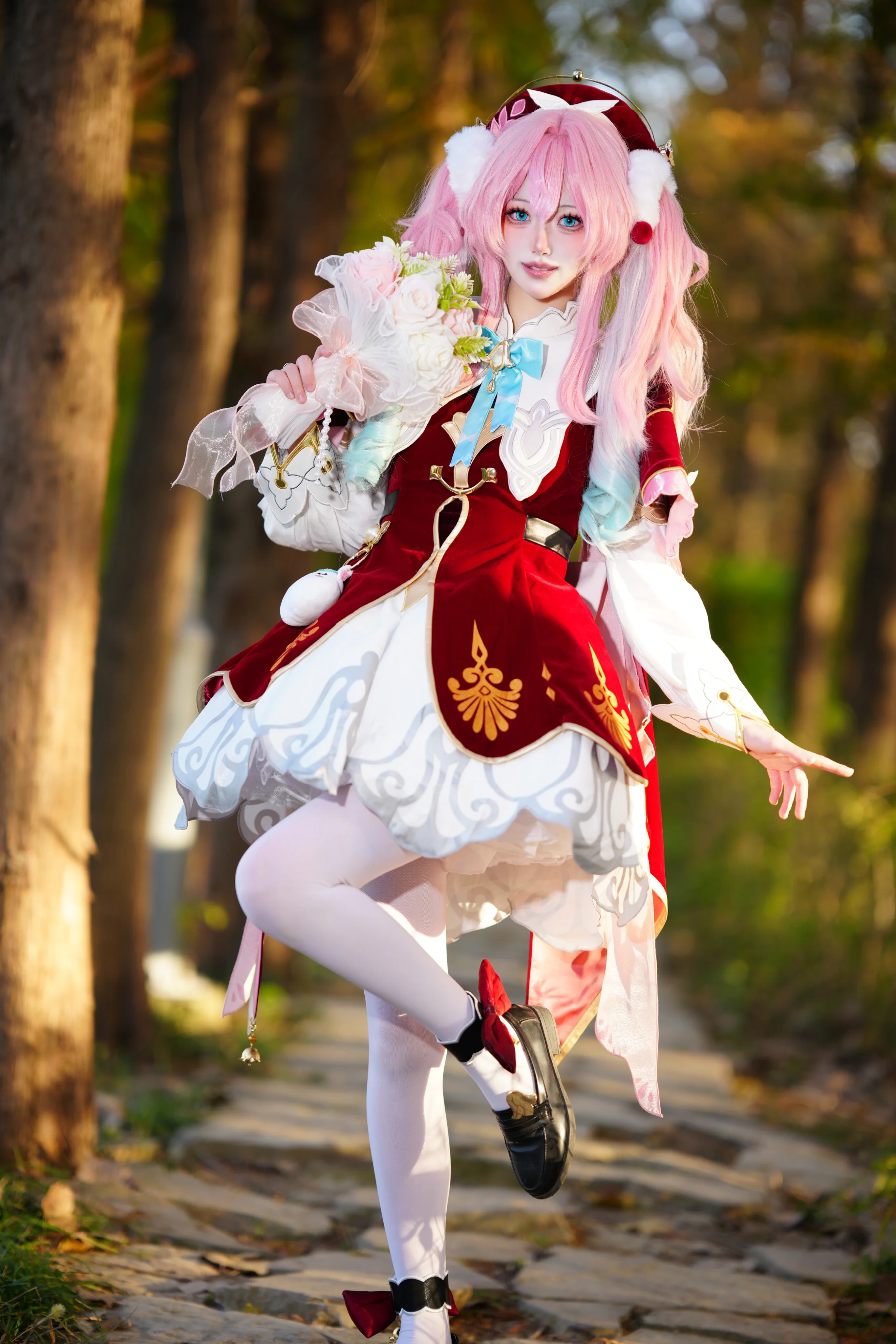 【风堇cos】崩坏星穹铁道的虹光，定格在林间小径 - 第 4 张