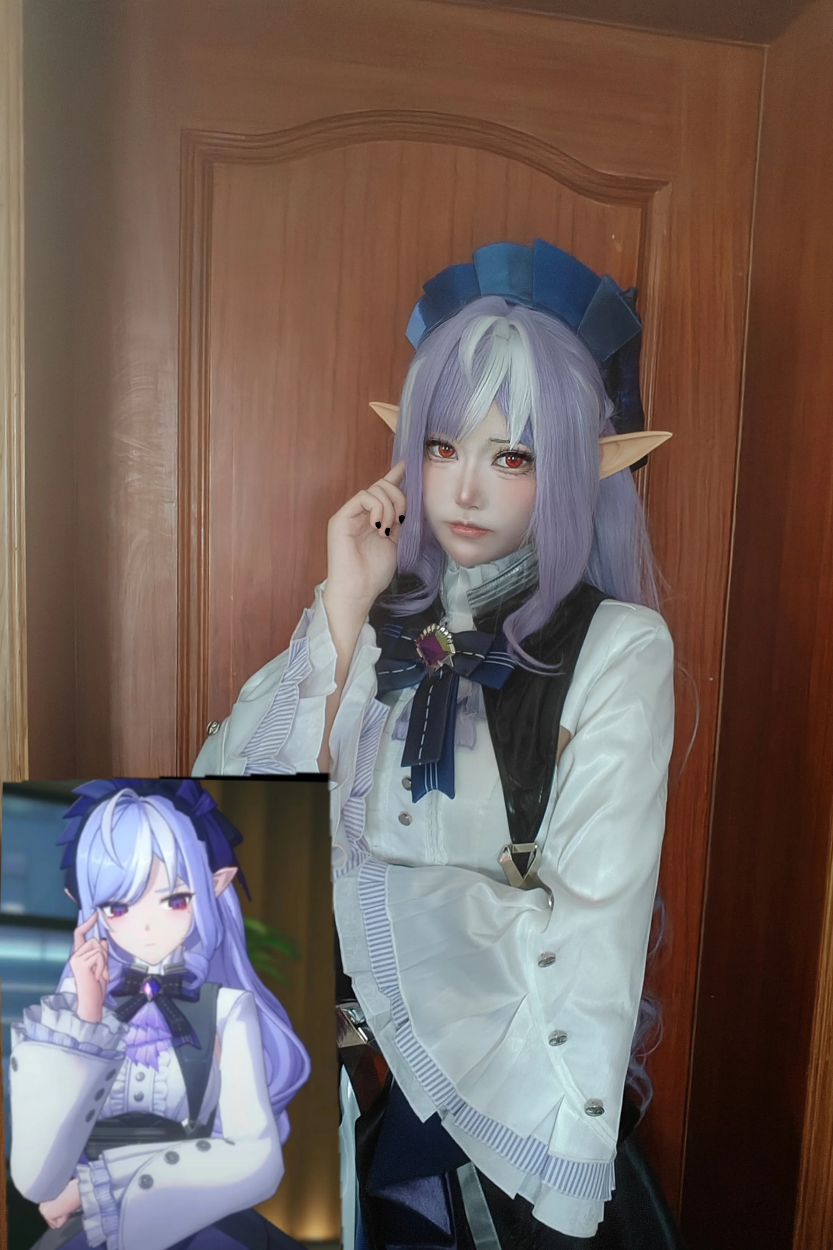 【绝区零薇薇安cos】解锁独特的四宫格小表情