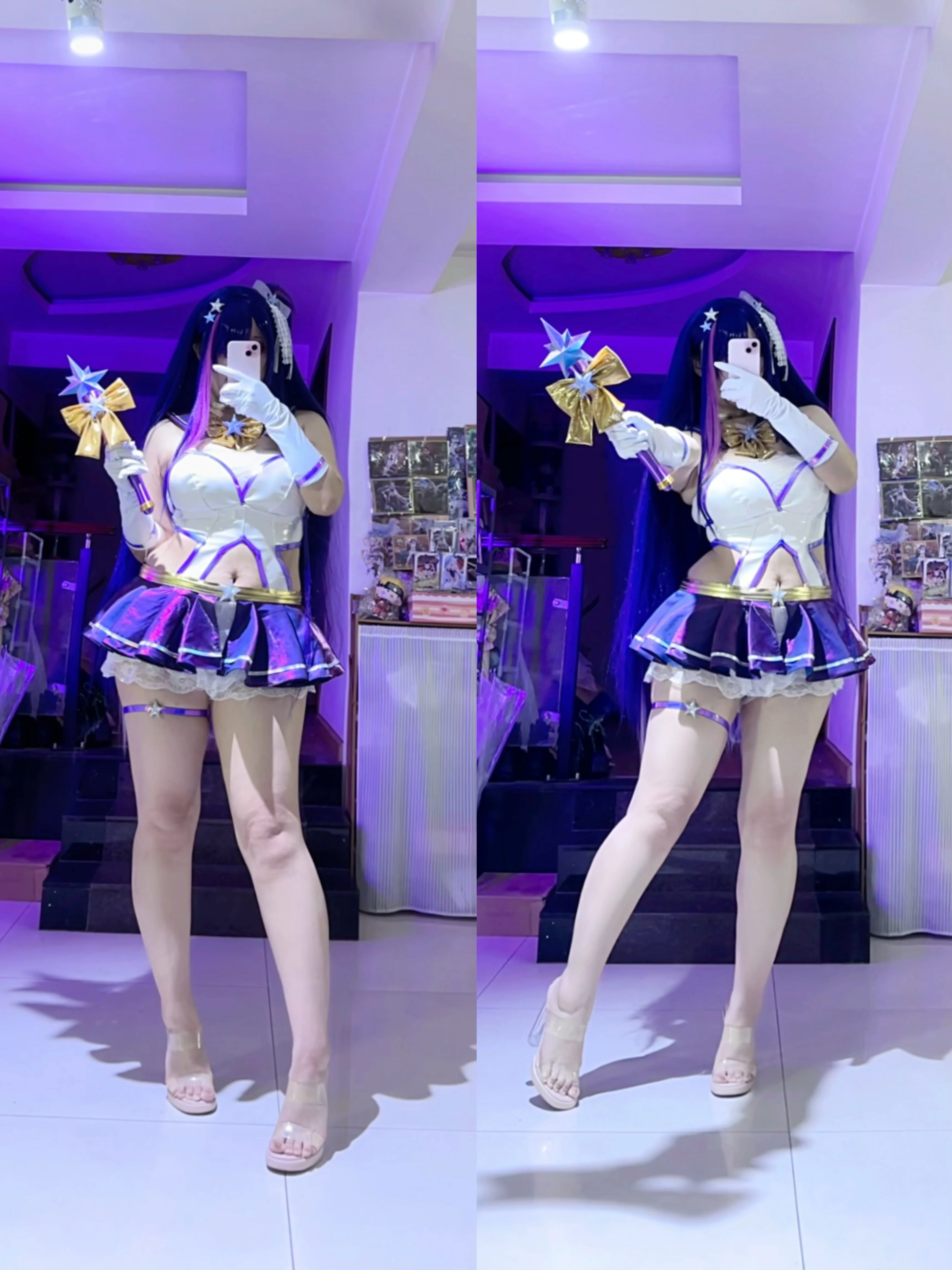 【帕莱特cos】棕色尘埃2 奇迹紫罗兰的对镜魔法 - 第 1 张