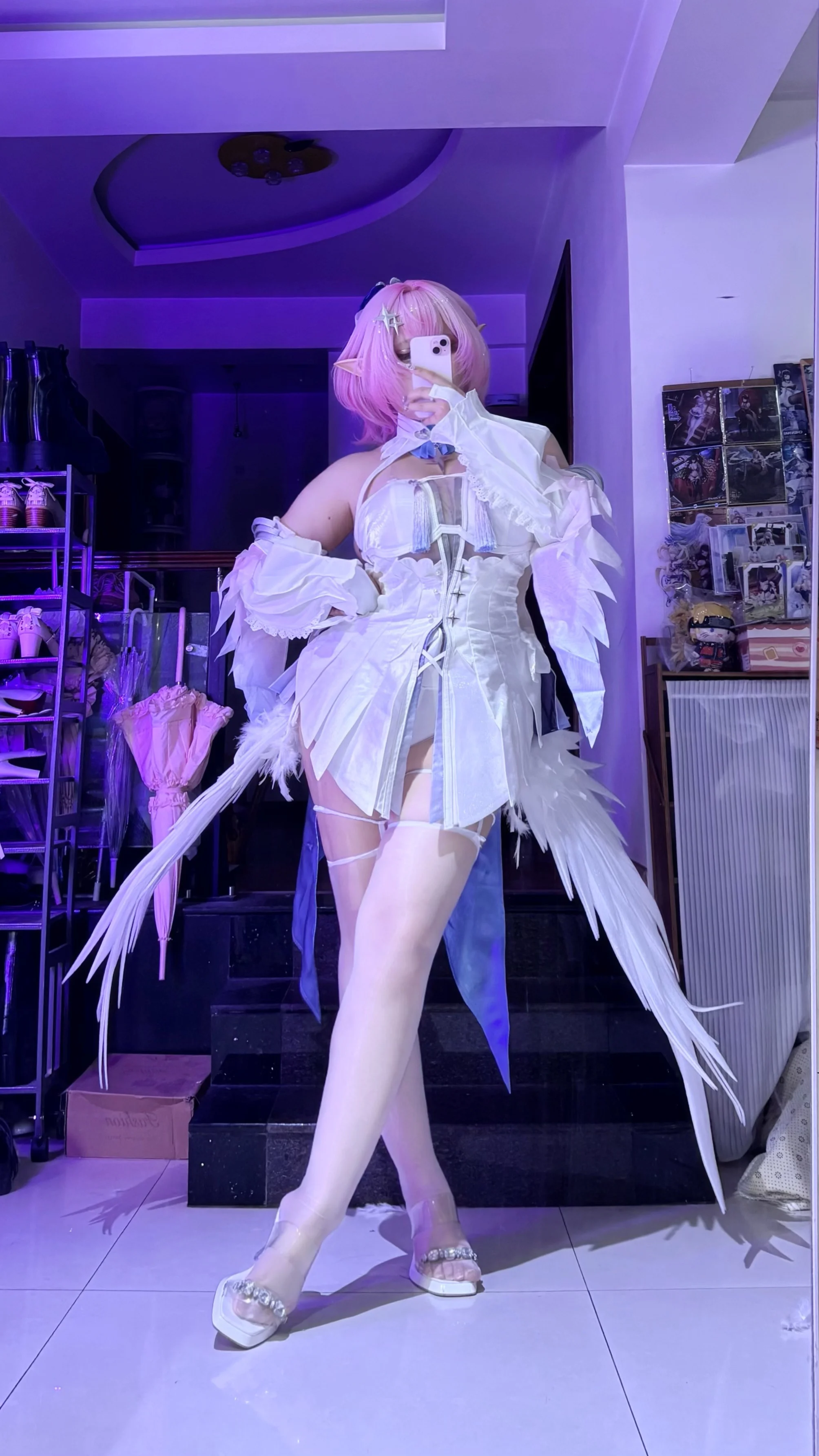 【レミエール コスプレ】ゼンレスゾーンゼロ 白い羽翼スタイルのコスプレ試着スナップ - 2 枚目
