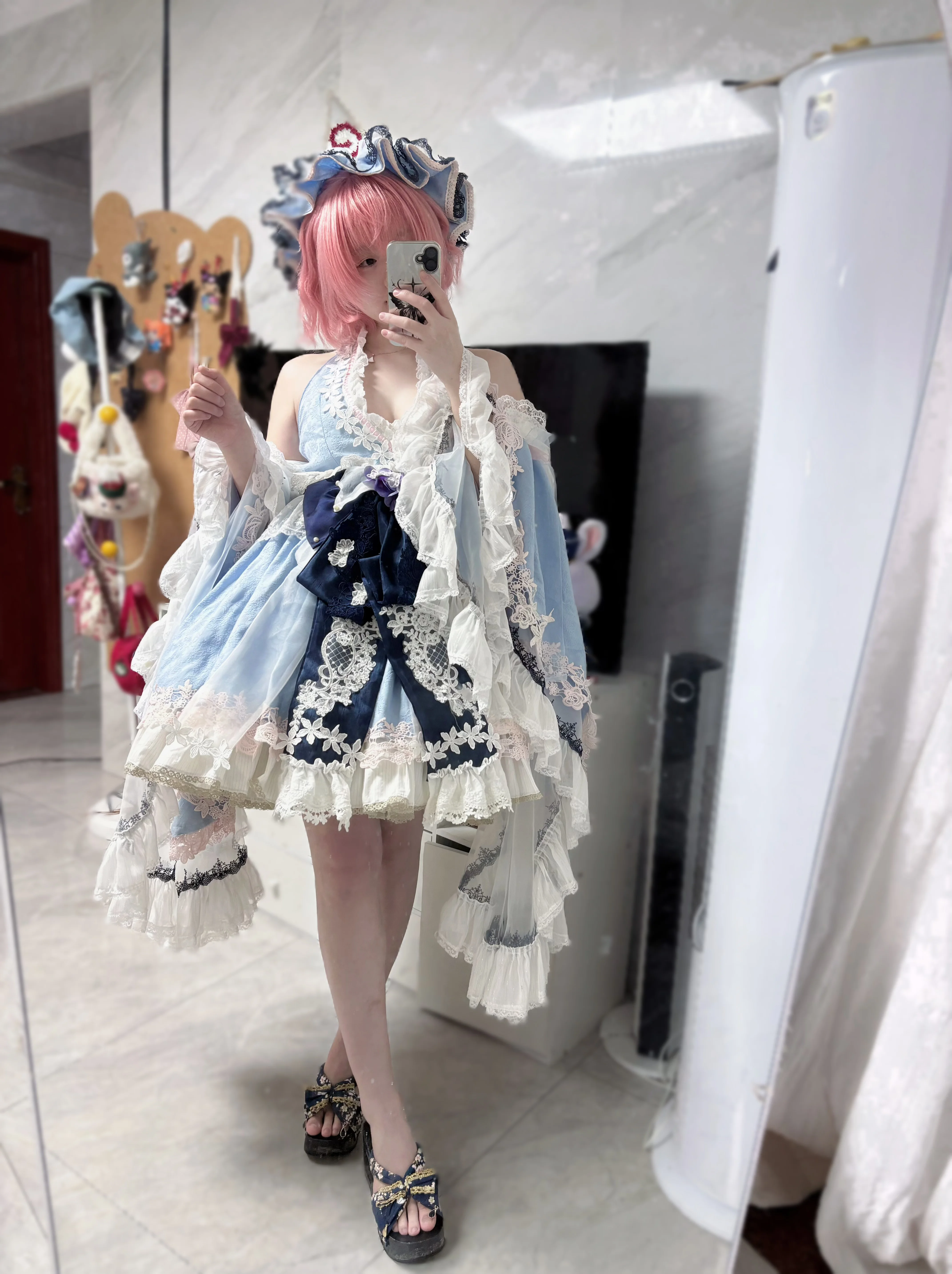【幽幽子cos】东方project幻想乡的华丽优雅气象 - 第 2 张