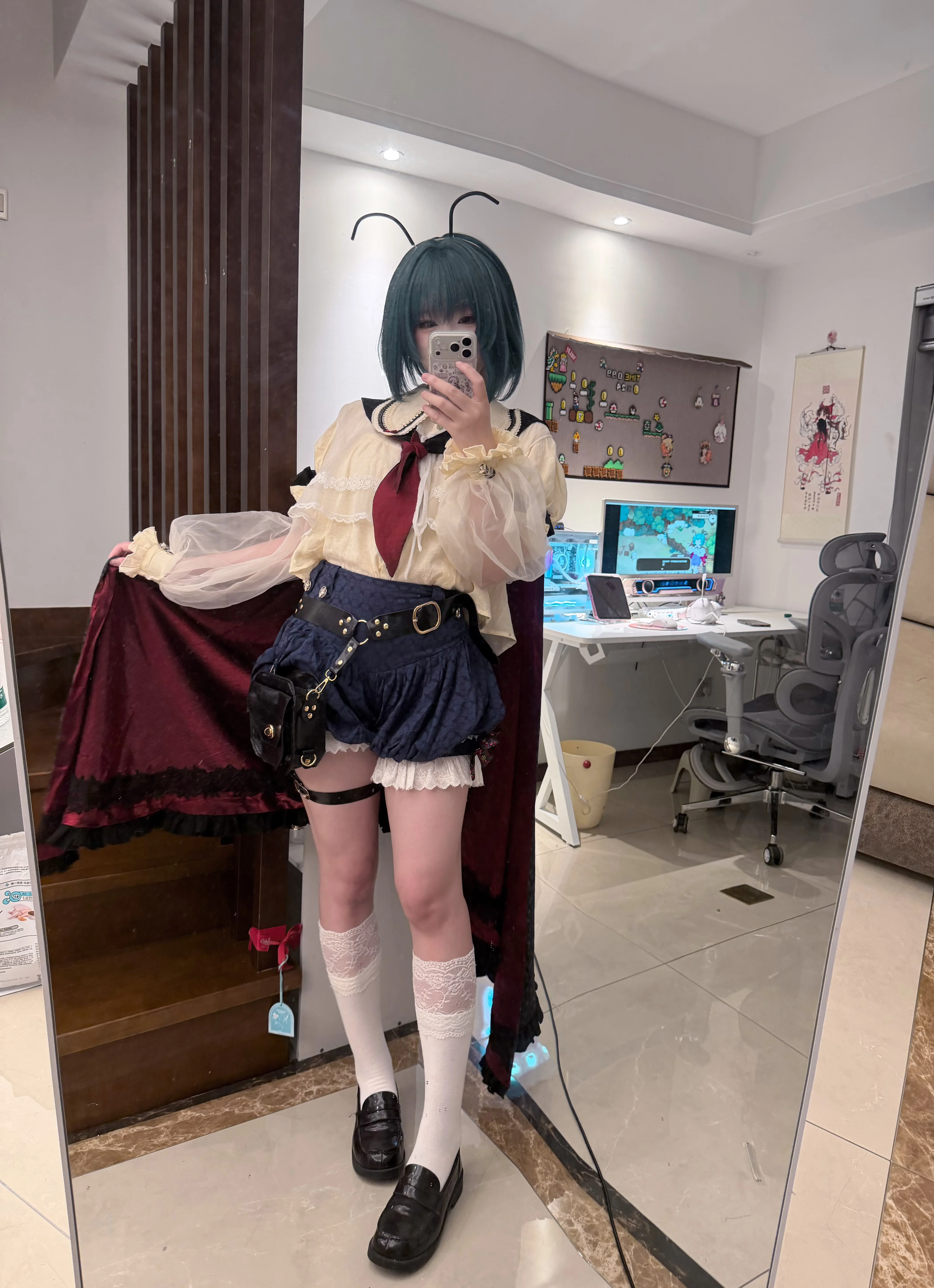 【莉格露cos】夜雀食堂的自動採集小蟲子，新衣服真的很安心 - 第 1 張