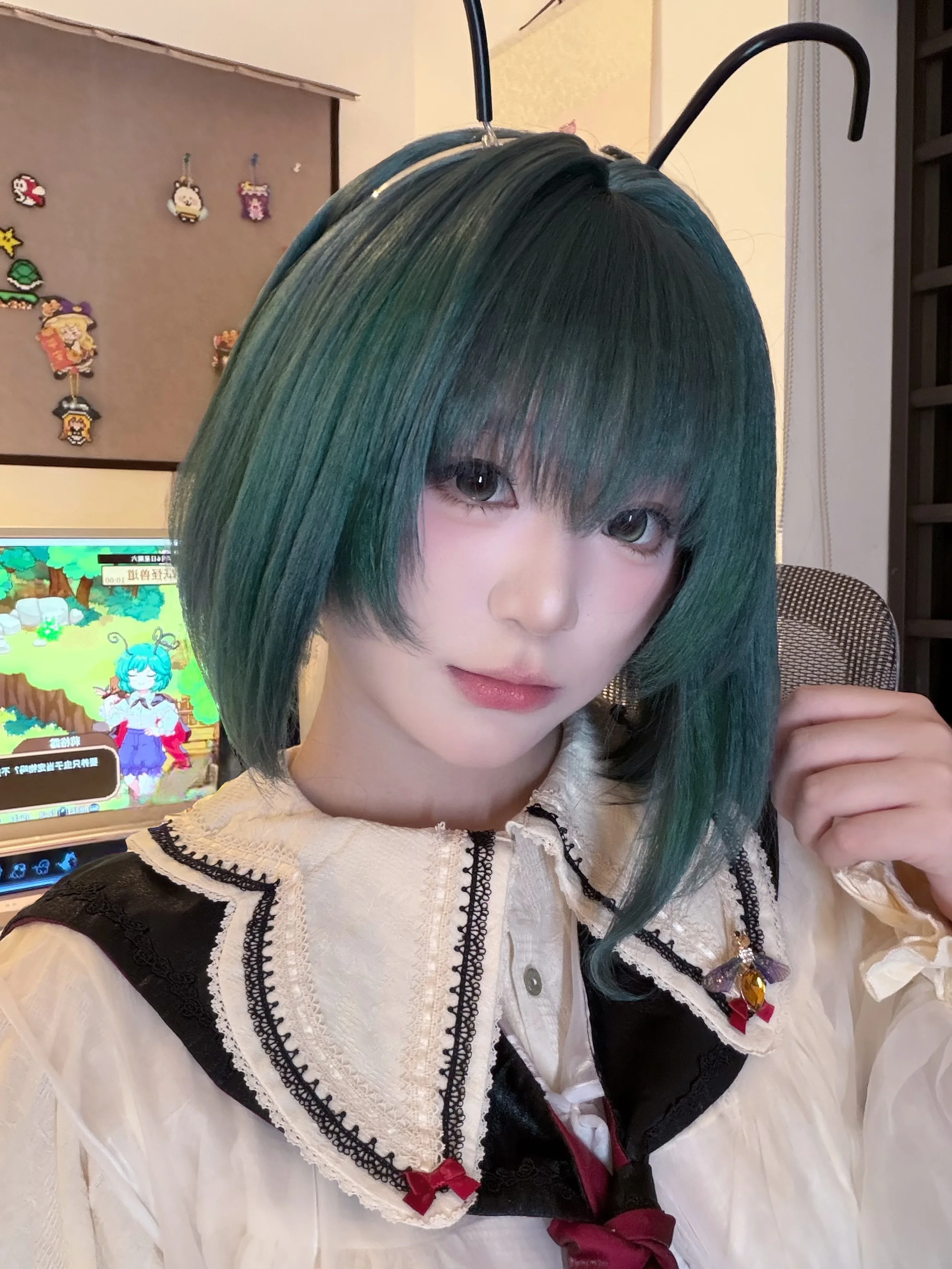 【莉格露cos】夜雀食堂的自動採集小蟲子，新衣服真的很安心 - 第 4 張