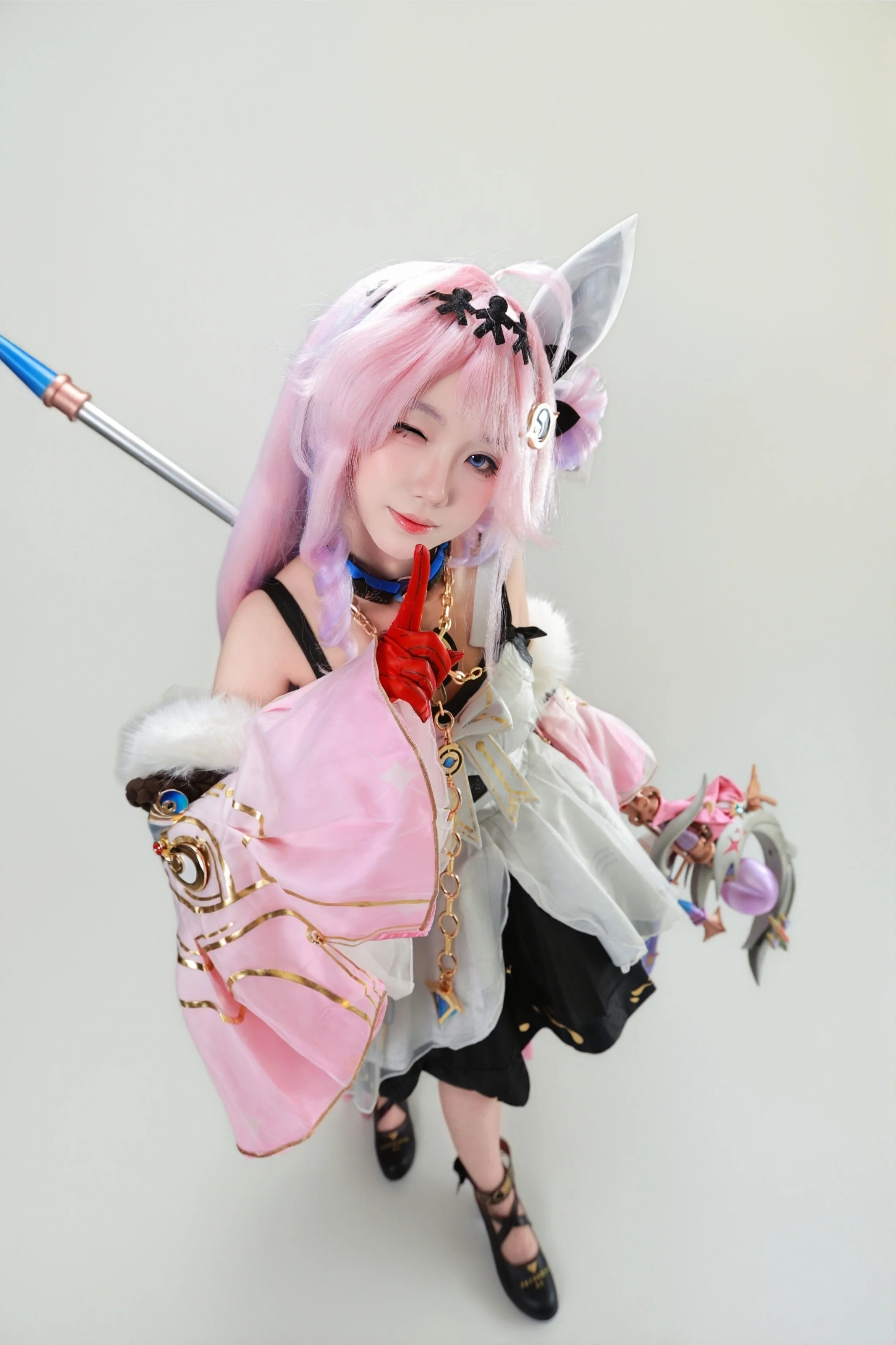 【达妮娅cos】粉色兽耳少女，那场没能赴约的生日 - 第 1 张