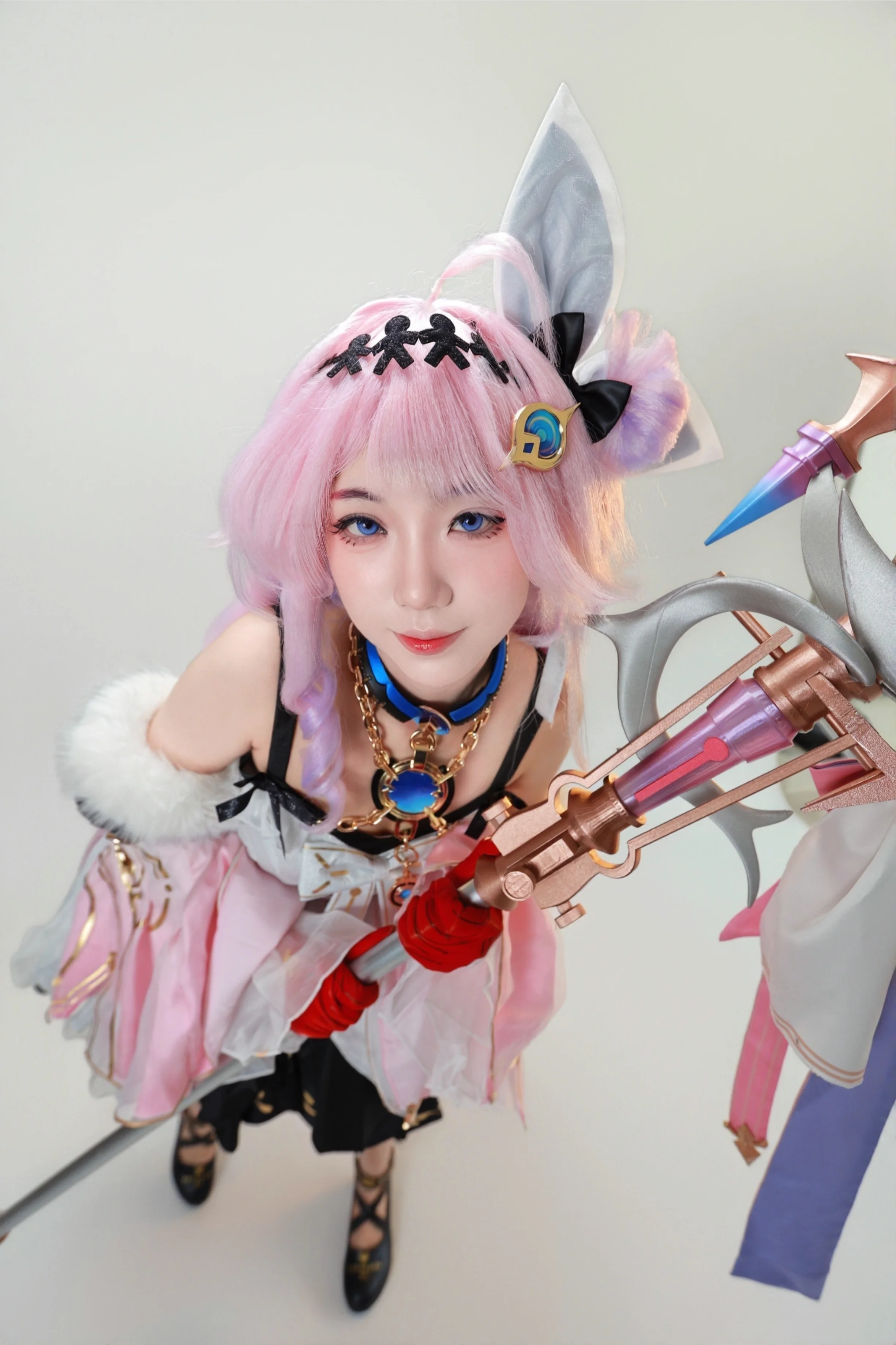 【达妮娅cos】粉色兽耳少女，那场没能赴约的生日 - 第 2 张