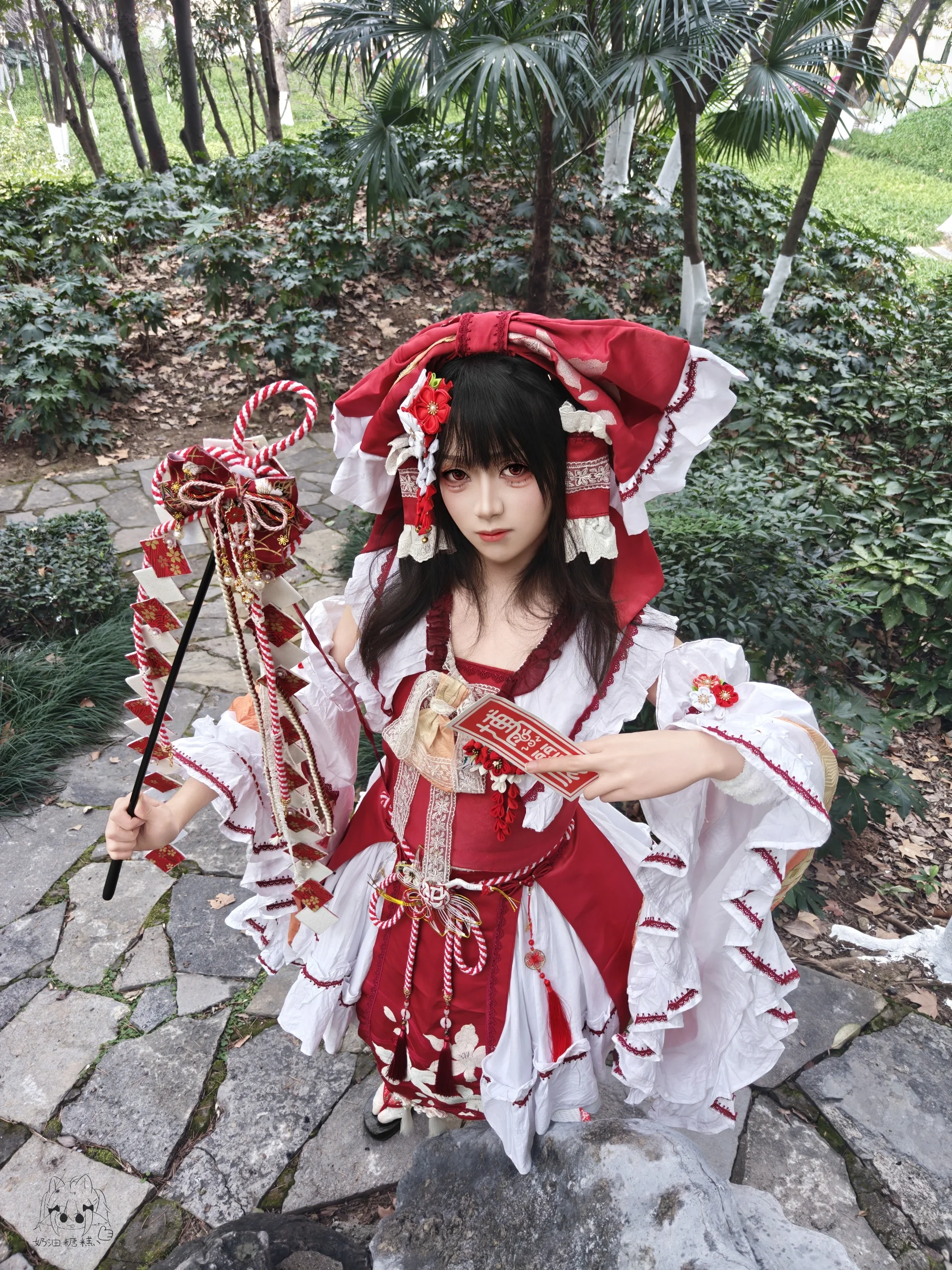 【博丽灵梦cos】告别红白巫女服孤品，记录那片林间旧影 - 第 1 张
