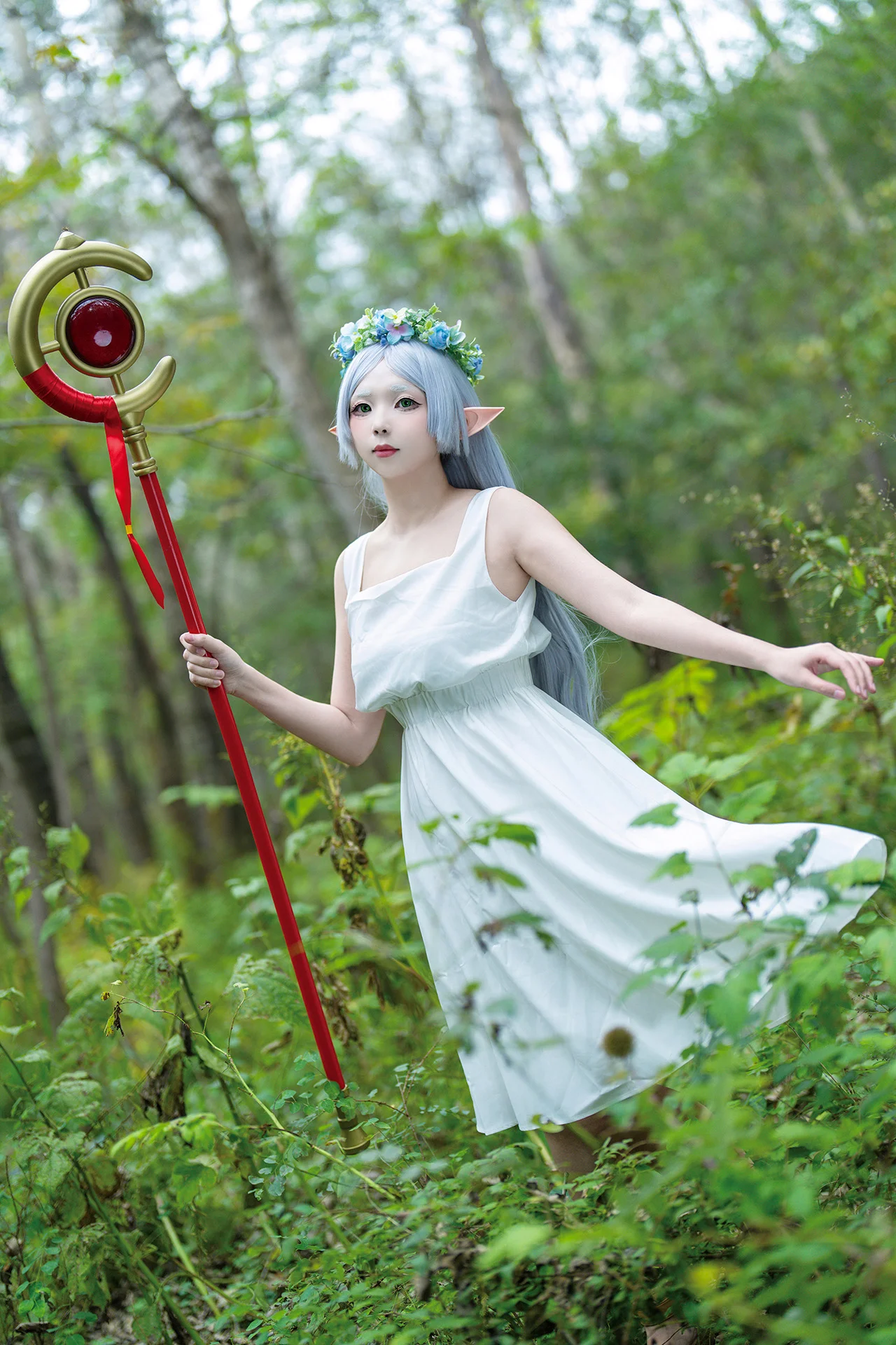 【芙莉蓮cos】葬送的芙莉蓮，森林裡的長壽魔法使