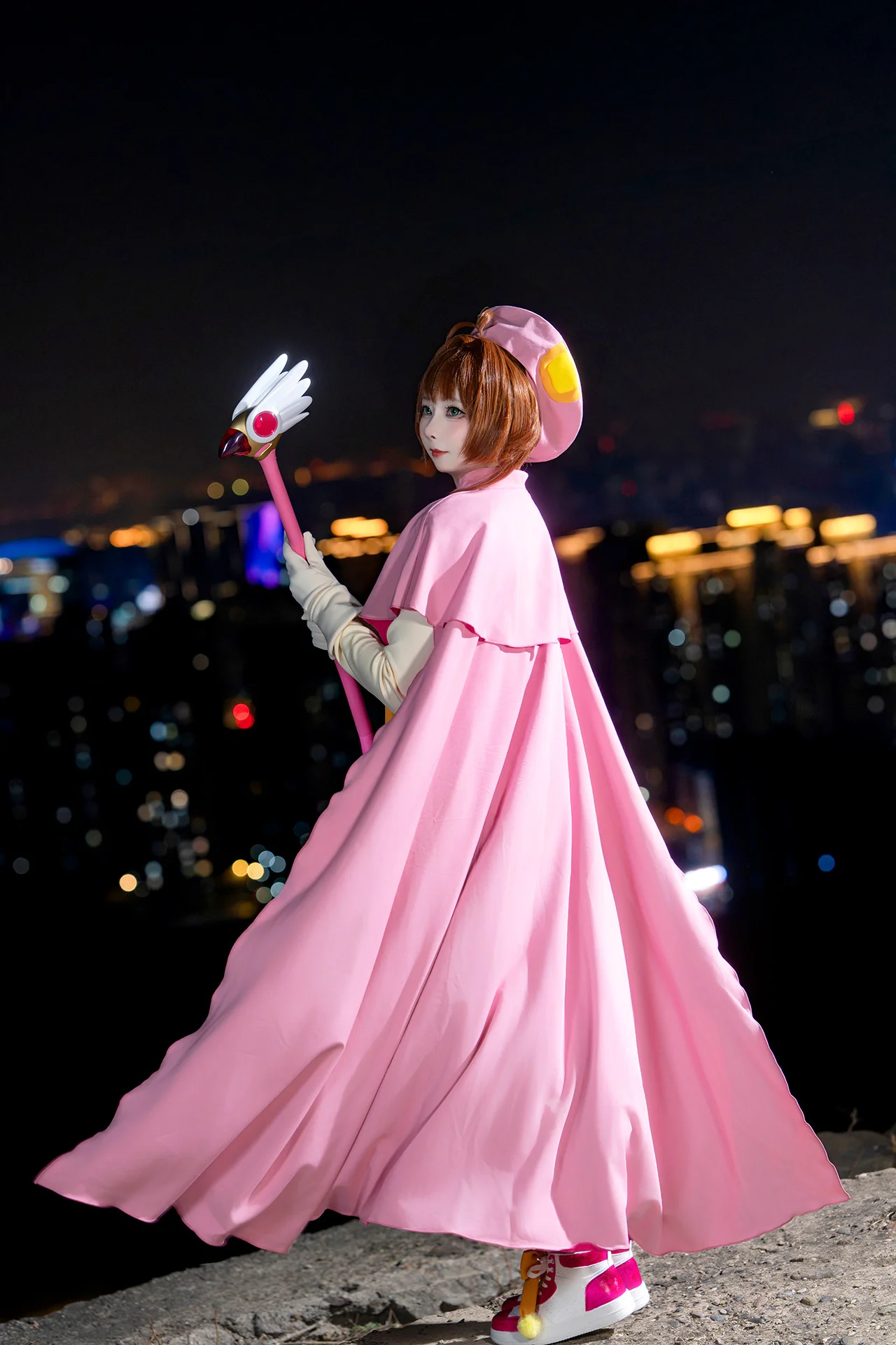 【木之本櫻cos】魔卡少女櫻 城市夜景審判之夜 - 第 2 張