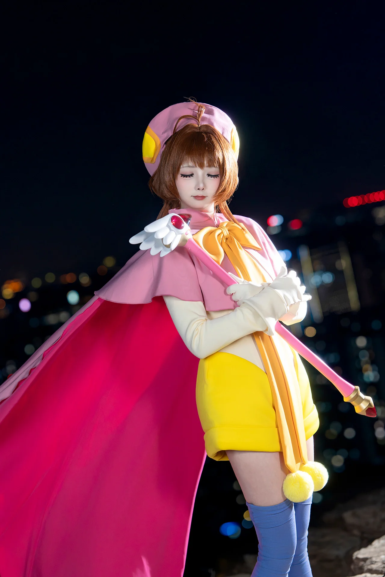 【木之本櫻cos】魔卡少女櫻 城市夜景審判之夜 - 第 3 張