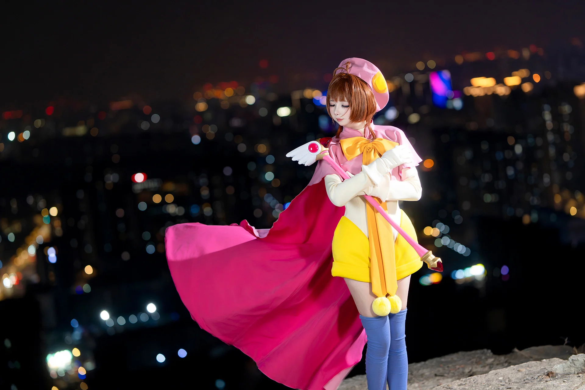【木之本櫻cos】魔卡少女櫻 城市夜景審判之夜 - 第 4 張