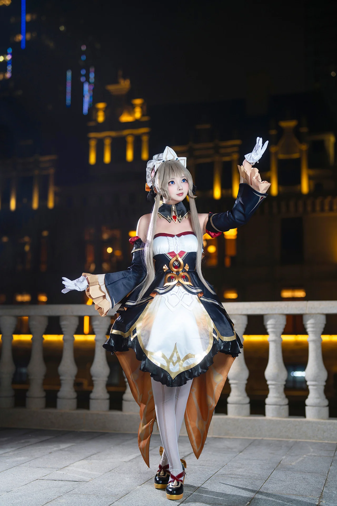【桑多涅cos】致发条公主，欧风夜景下的木偶剧场 - 第 2 张