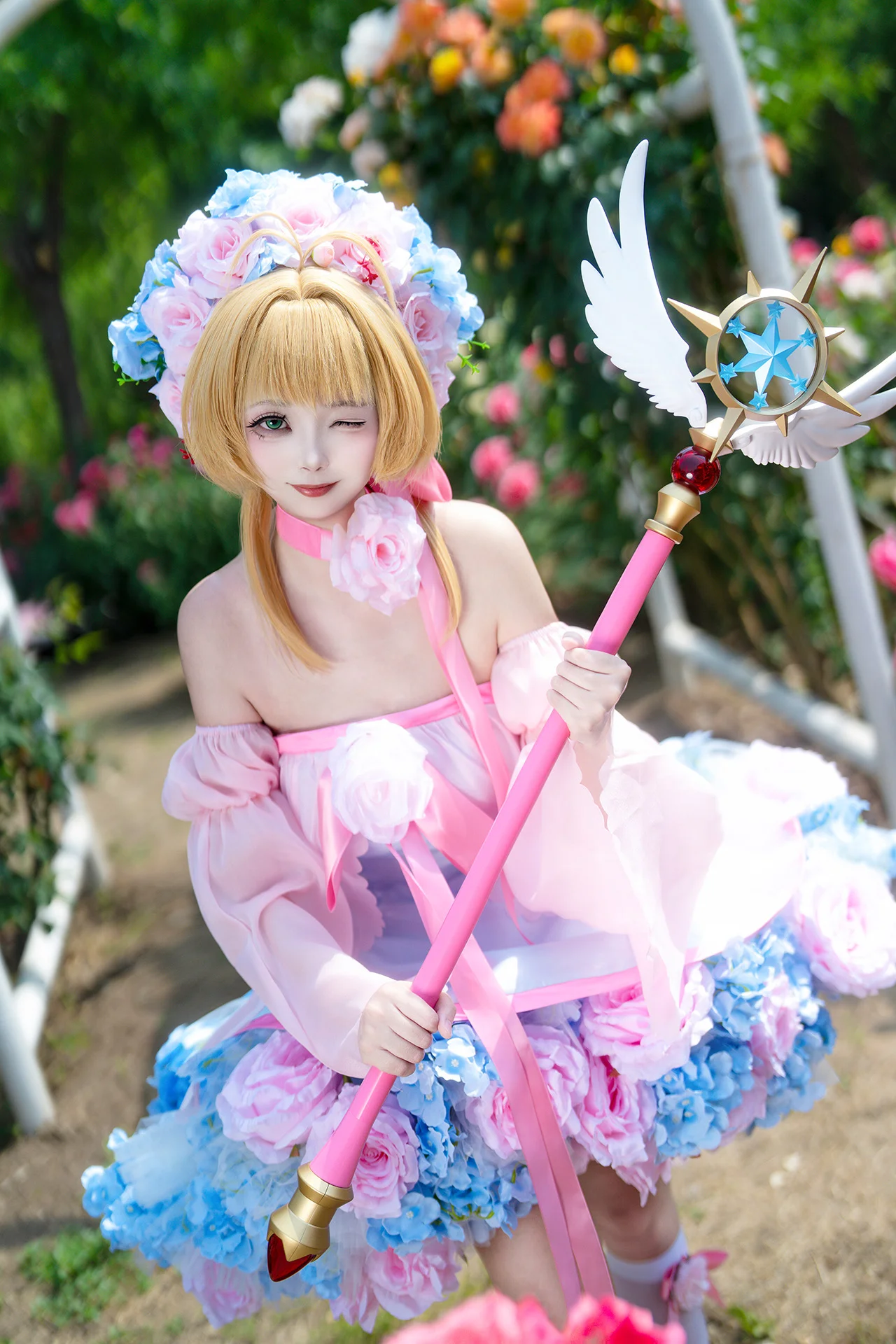 【木之本樱cos】蕴藏着梦之力的钥匙啊，封印解除！