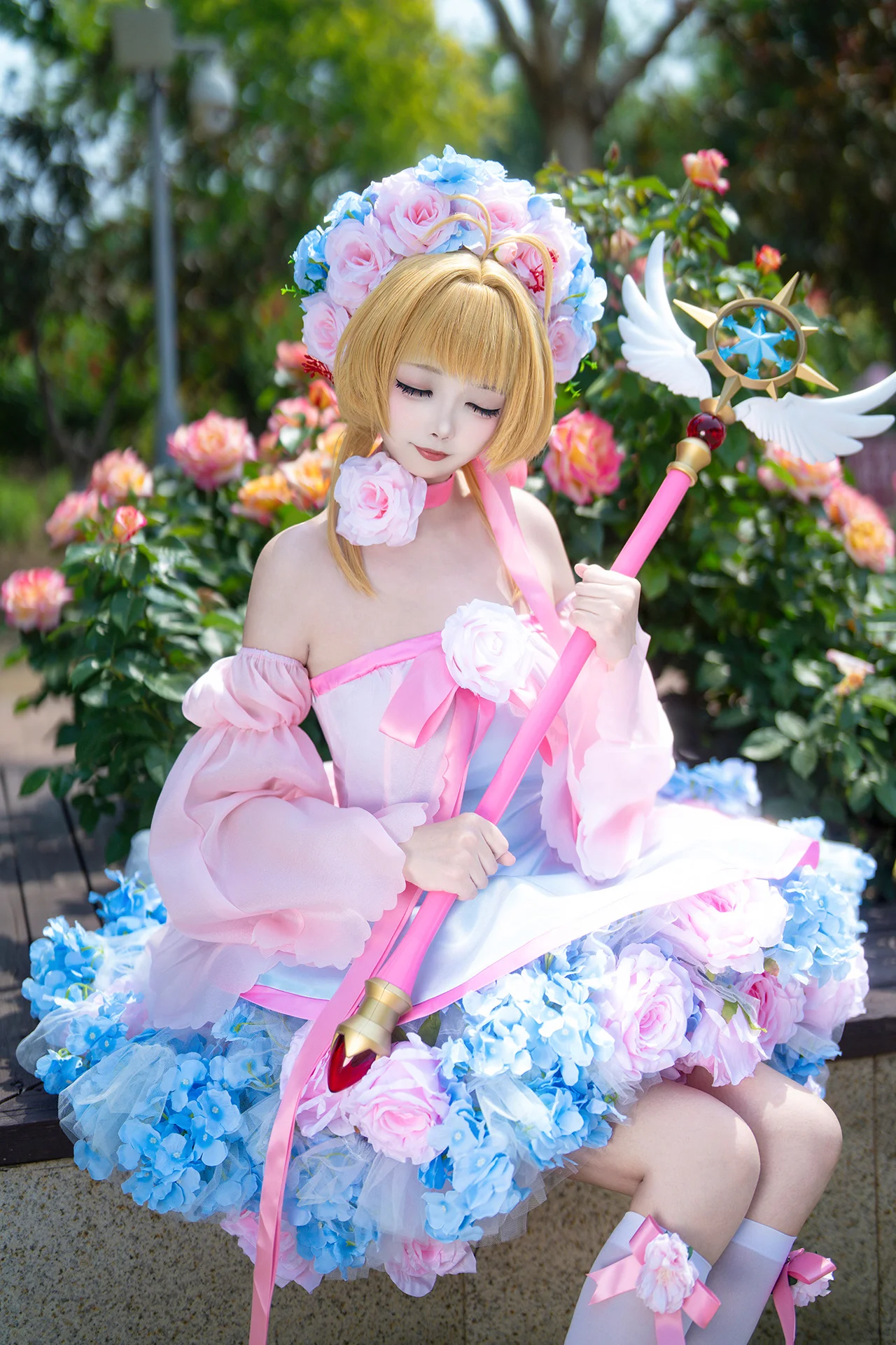 【木之本樱cos】蕴藏着梦之力的钥匙啊，封印解除！ - 第 2 张