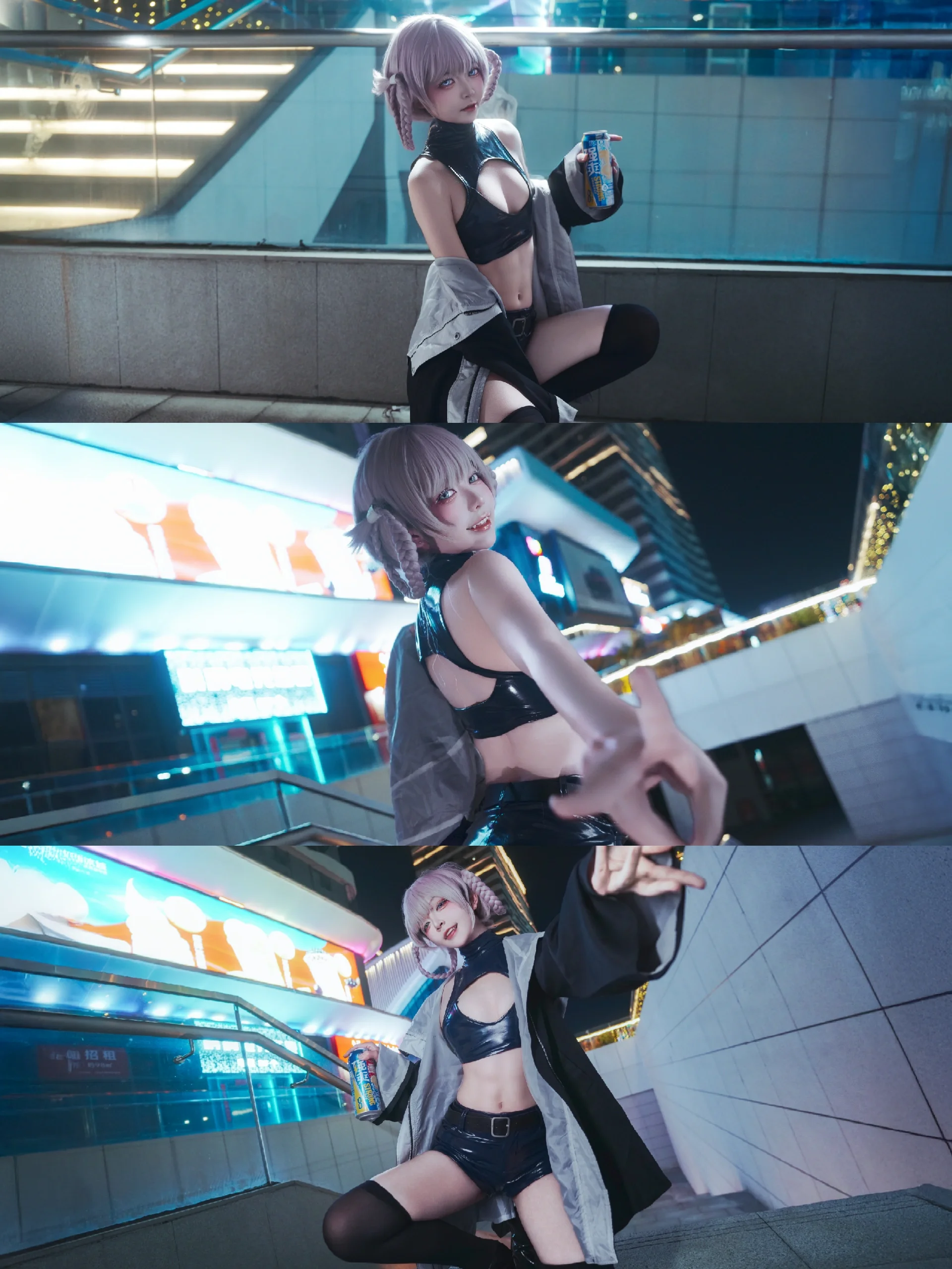 【七草薺cos】徹夜之歌裡的都市夜晚，梅州街頭定格 - 第 1 張
