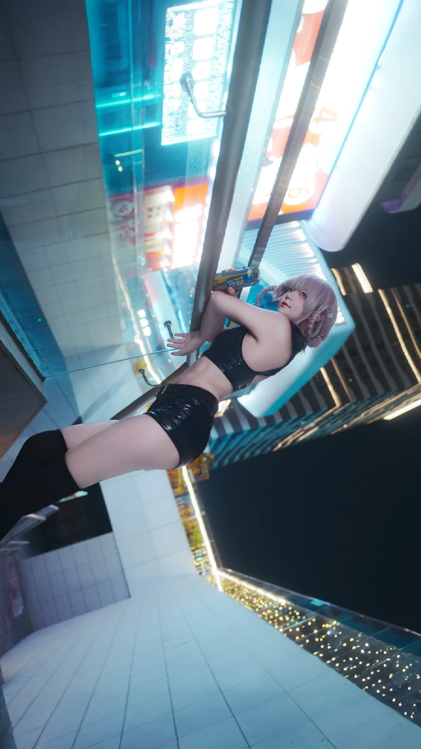【七草薺cos】徹夜之歌裡的都市夜晚，梅州街頭定格 - 第 10 張