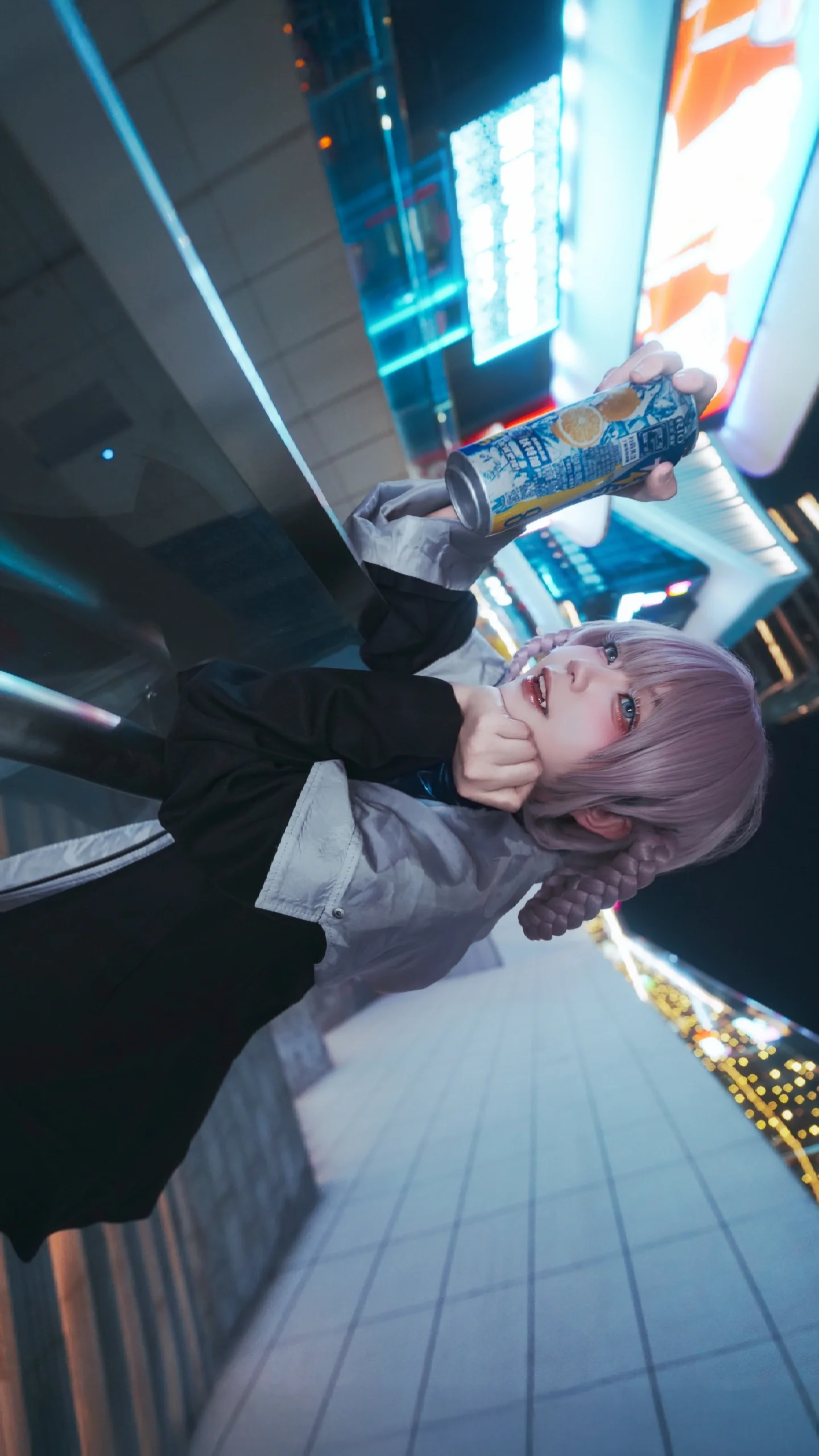 【七草薺cos】徹夜之歌裡的都市夜晚，梅州街頭定格 - 第 4 張