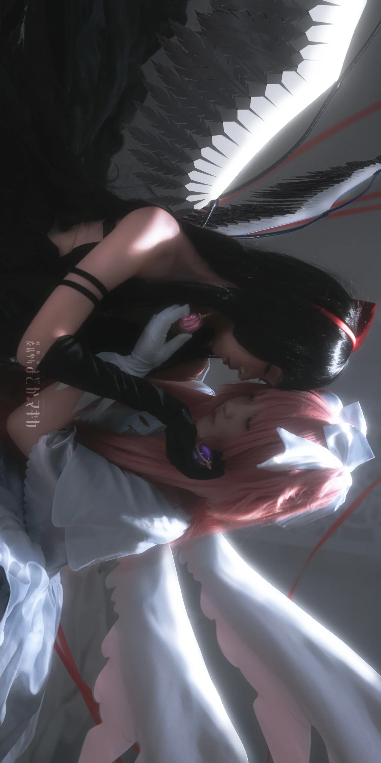 [Madoka Kaname cosplay] God and Demon Dancing Together: Interpreting the Bonds of MadoHomu Through Red Threads - Image 4
