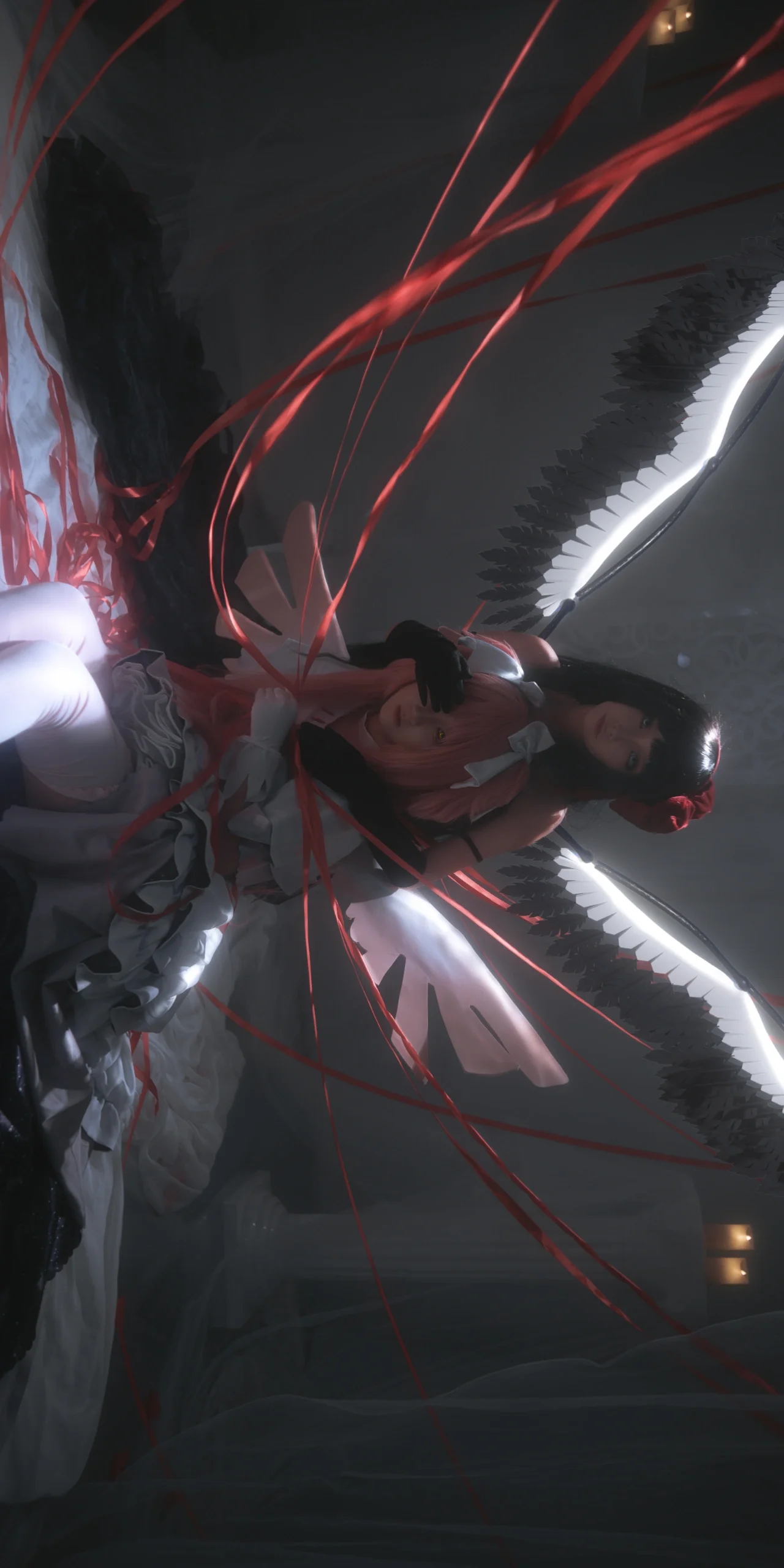 [Madoka Kaname cosplay] God and Demon Dancing Together: Interpreting the Bonds of MadoHomu Through Red Threads - Image 8