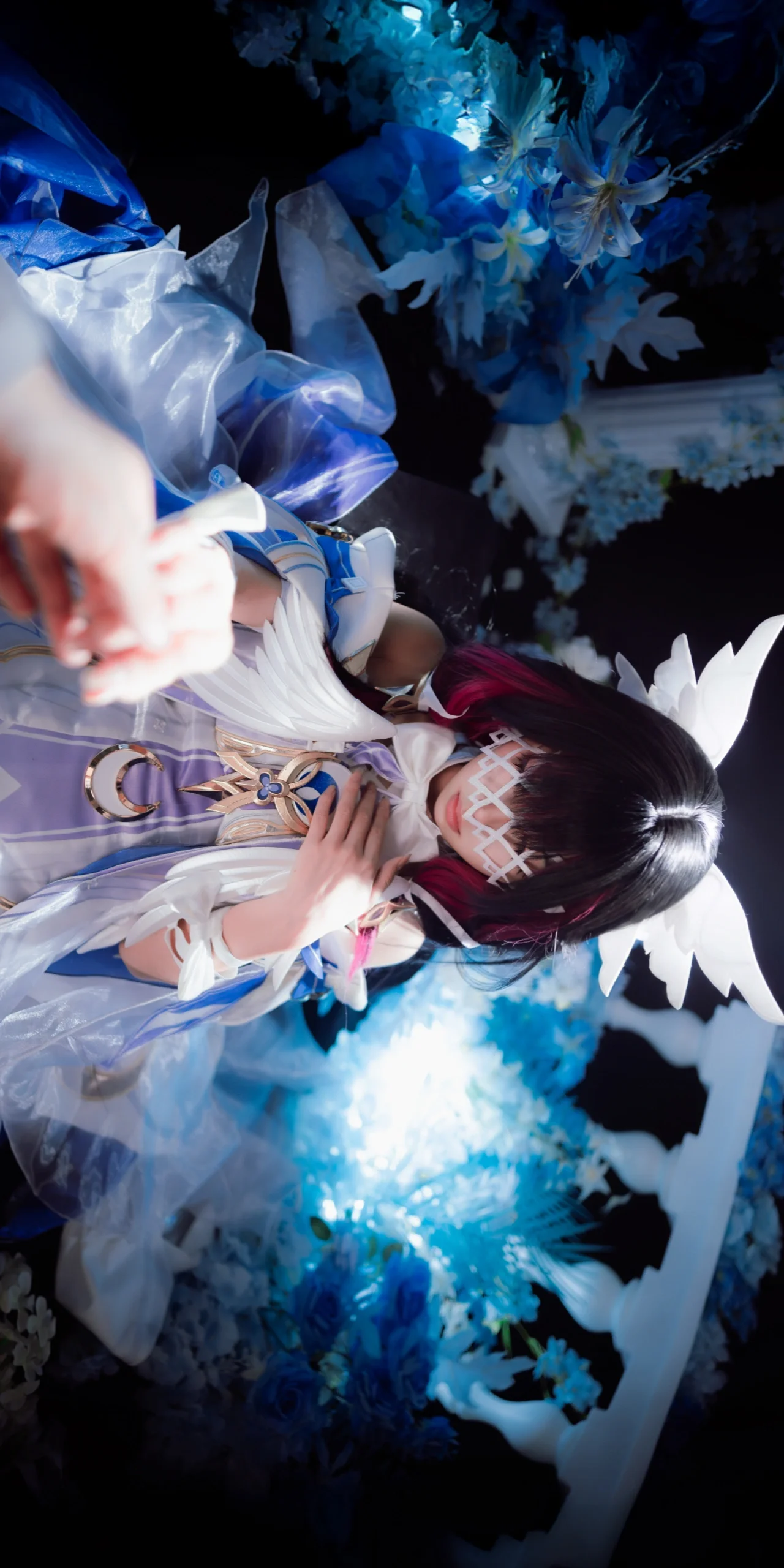 【コロンビーナ コスプレ】原神の少女が魅せる静謐と聖潔 - 5 枚目