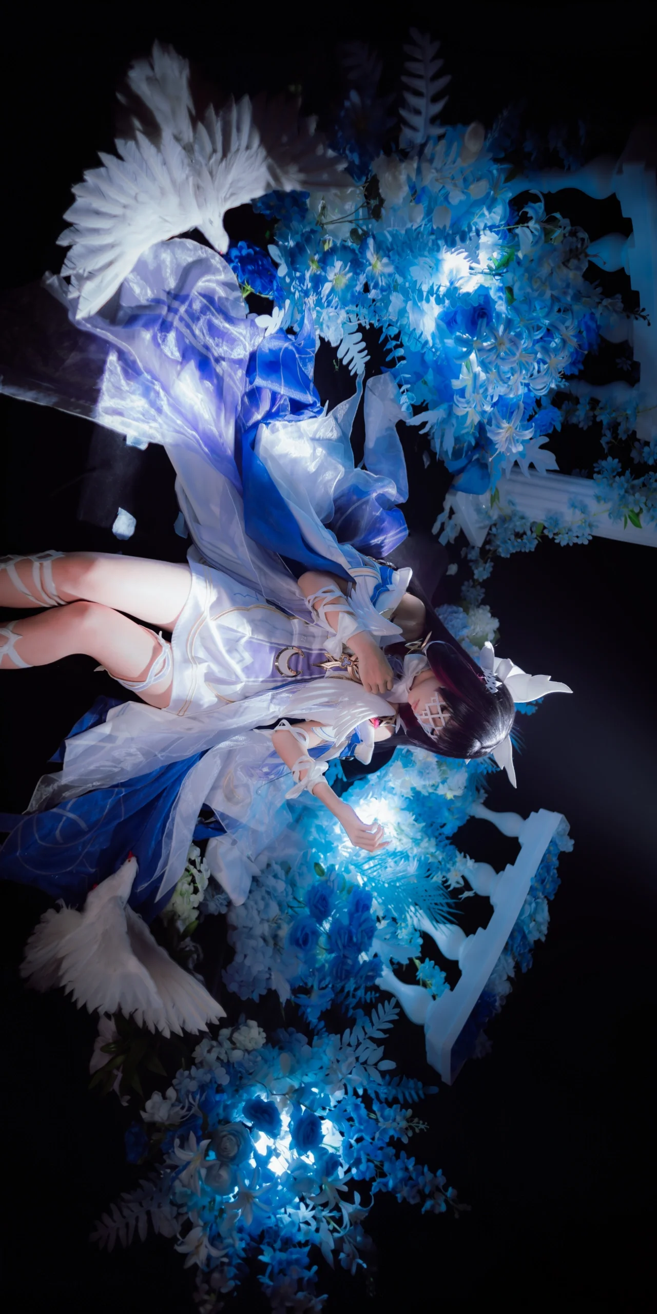 【コロンビーナ コスプレ】原神の少女が魅せる静謐と聖潔 - 6 枚目
