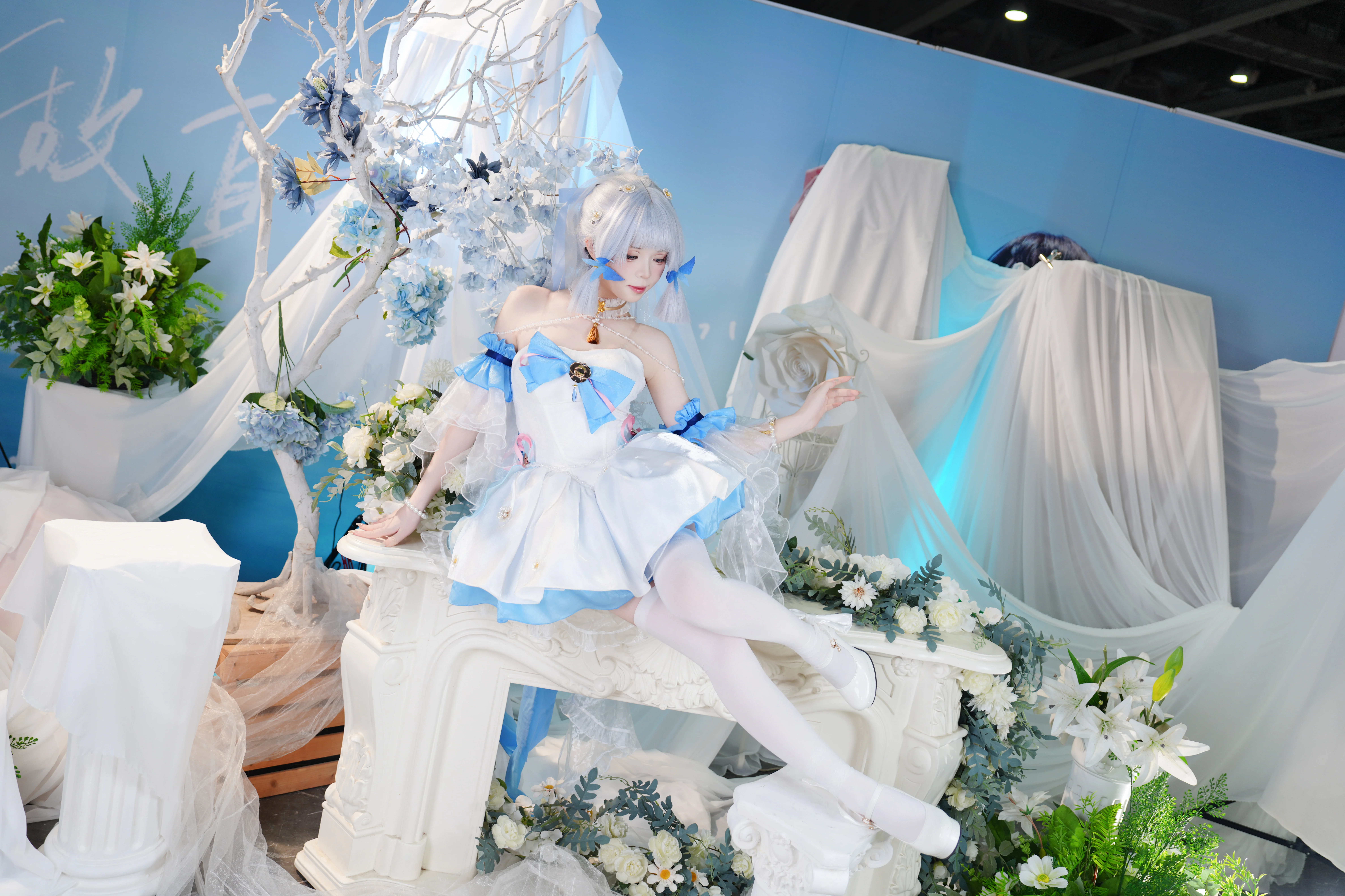 【神裡綾華cos】嘗試還原白鷺公主的靜謐時刻 - 第 10 張