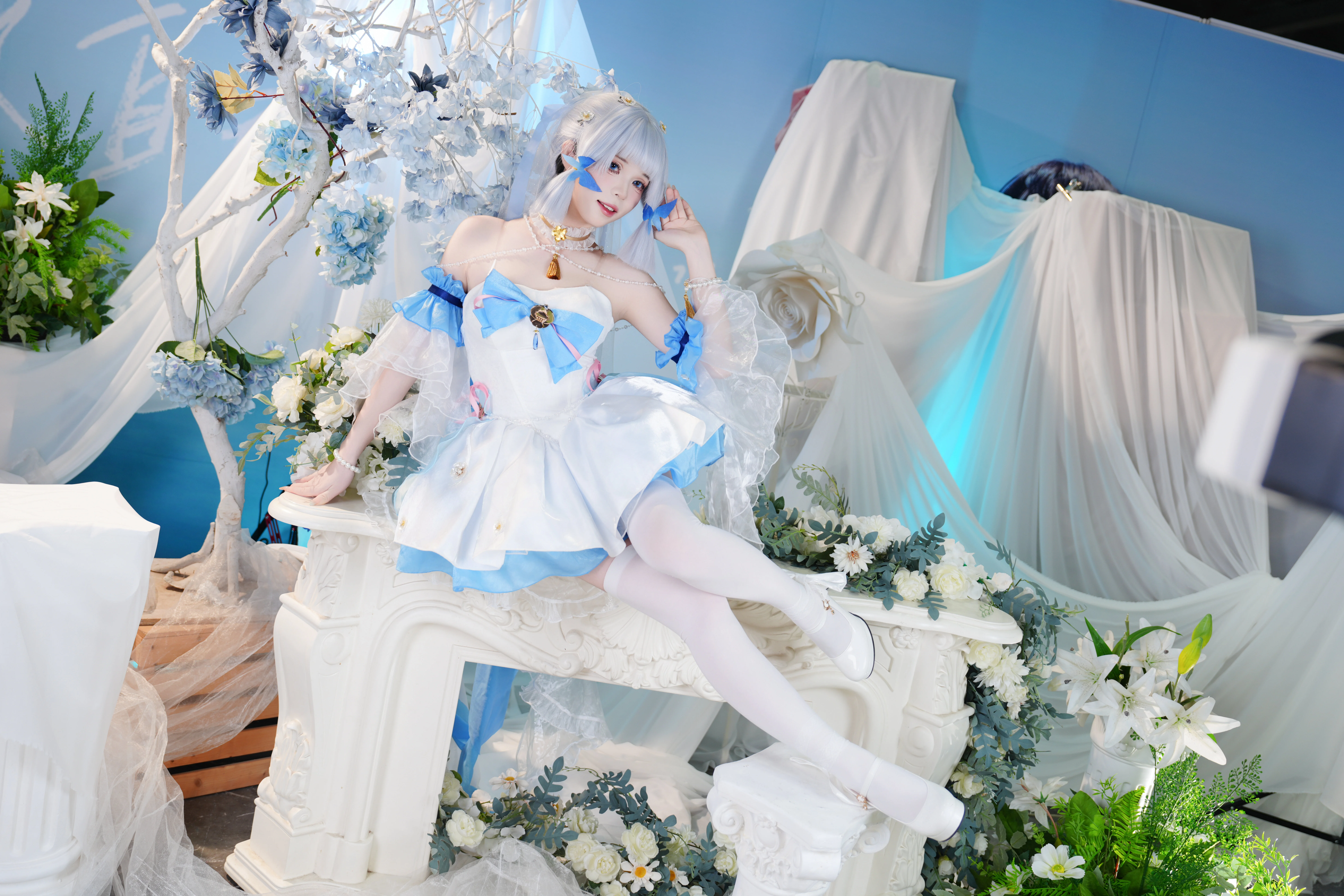 【神裡綾華cos】嘗試還原白鷺公主的靜謐時刻 - 第 11 張