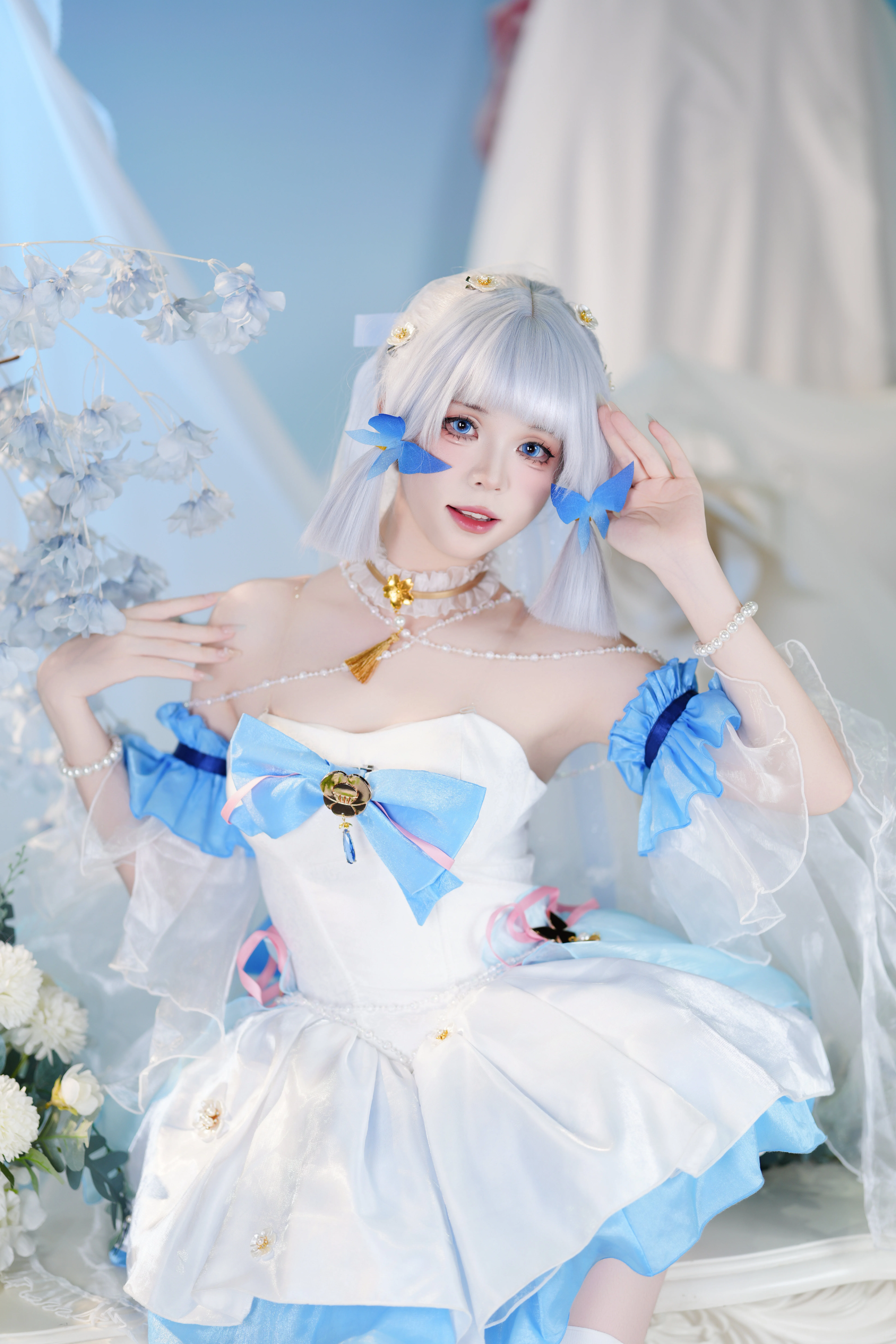 【神裡綾華cos】嘗試還原白鷺公主的靜謐時刻 - 第 3 張