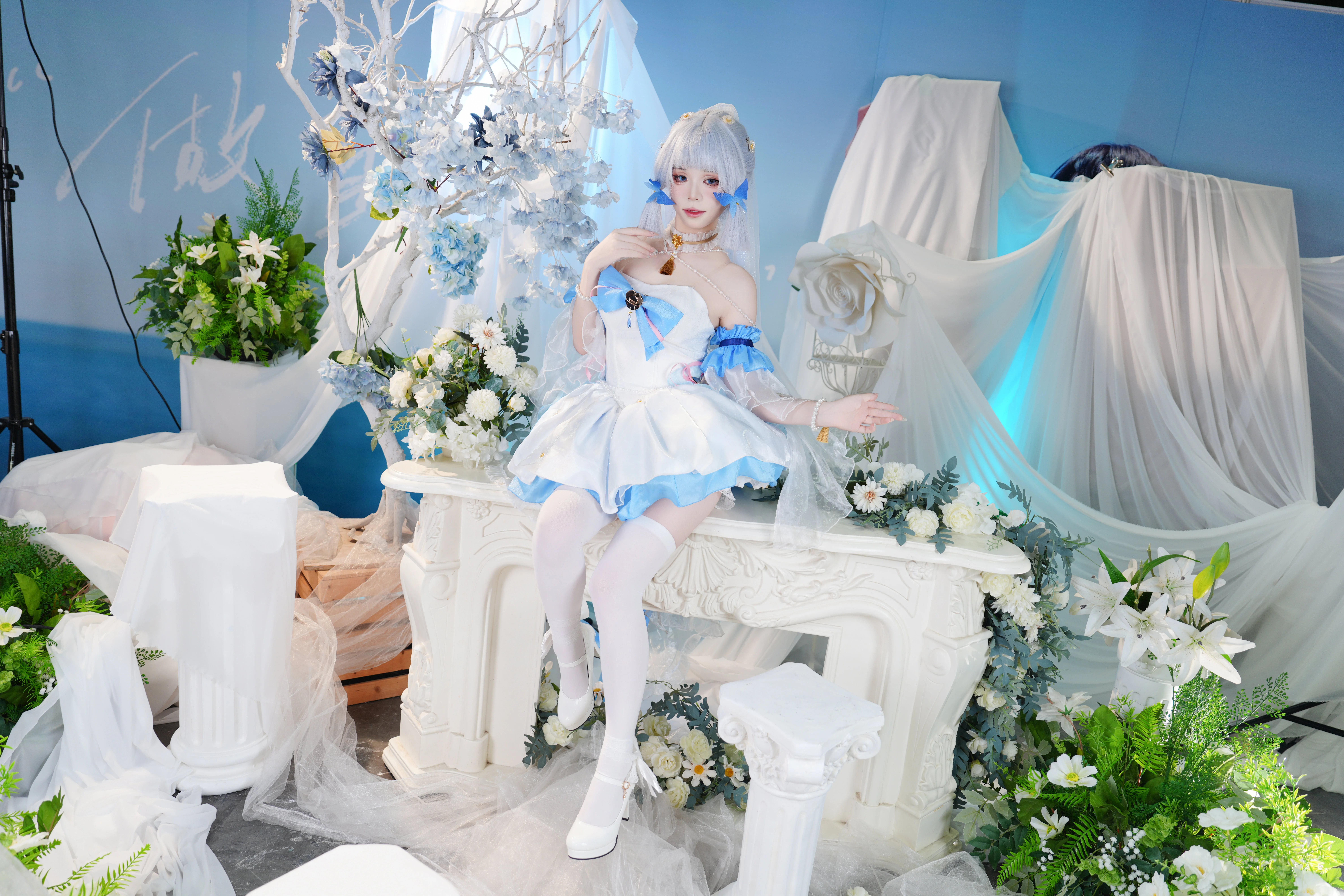 【神里绫华cos】尝试还原白鹭公主的静谧时刻