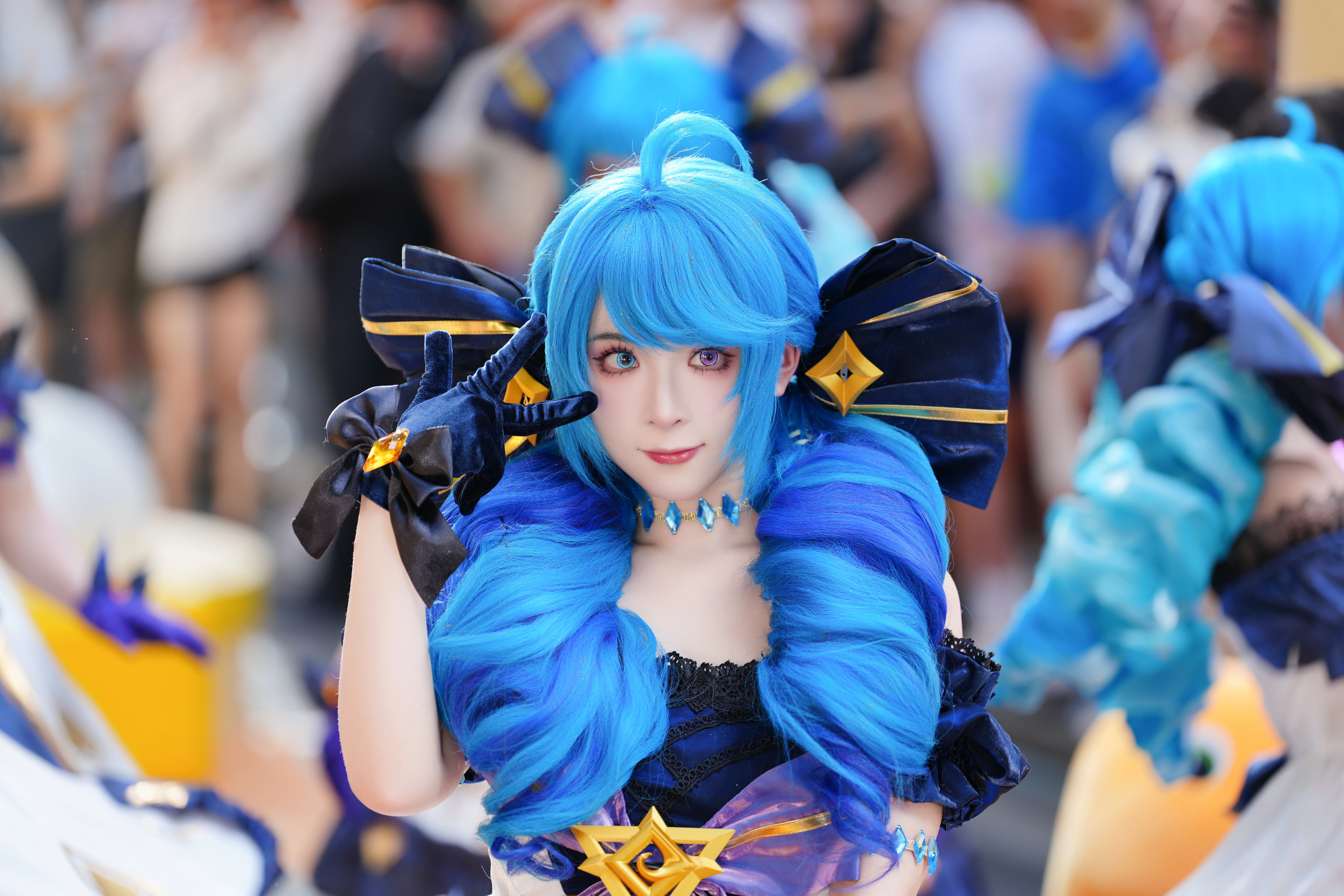 【格温cos】金铲铲之战，深圳万象天地的奇妙相遇 - 第 14 张