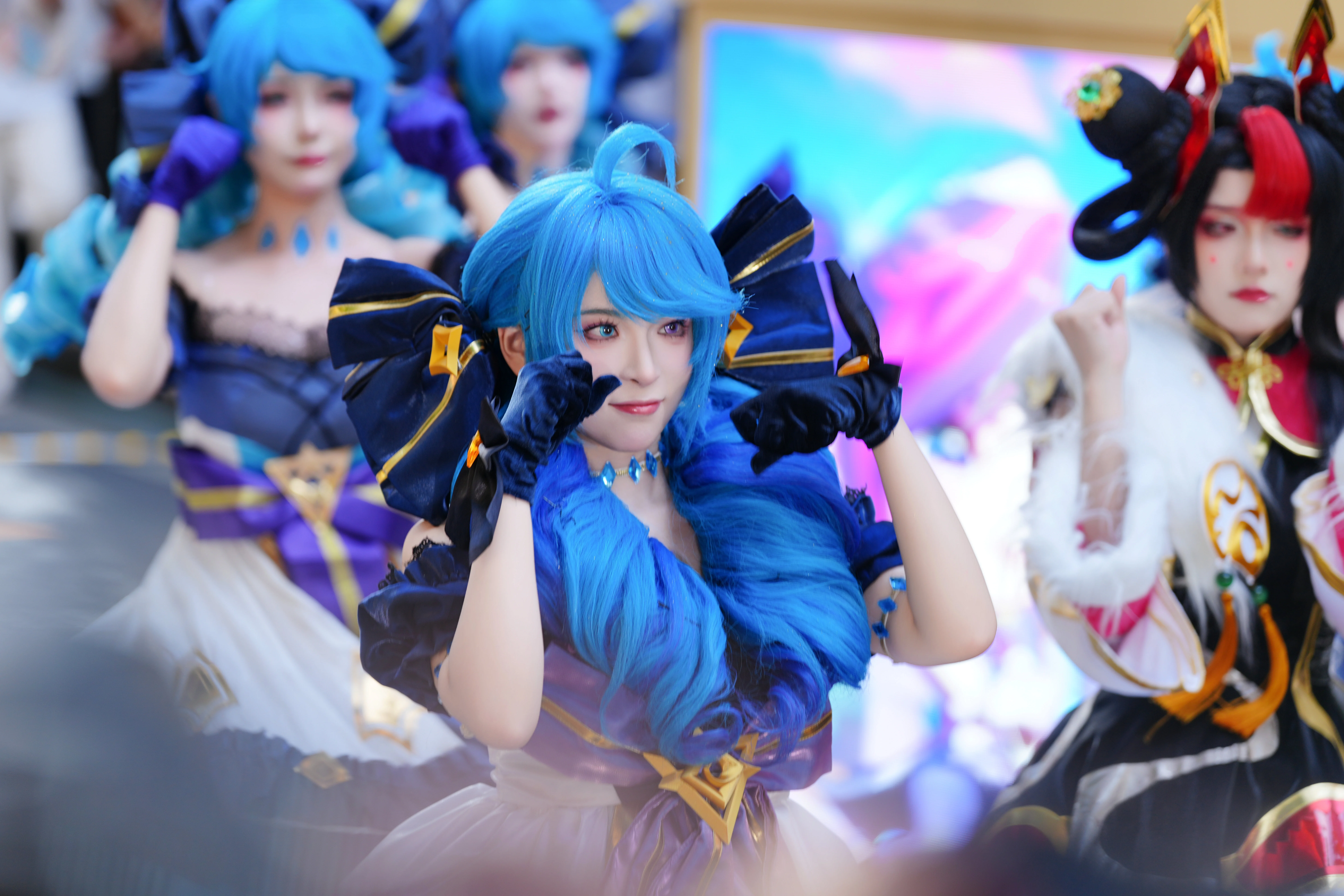 【格温cos】金铲铲之战，深圳万象天地的奇妙相遇 - 第 3 张