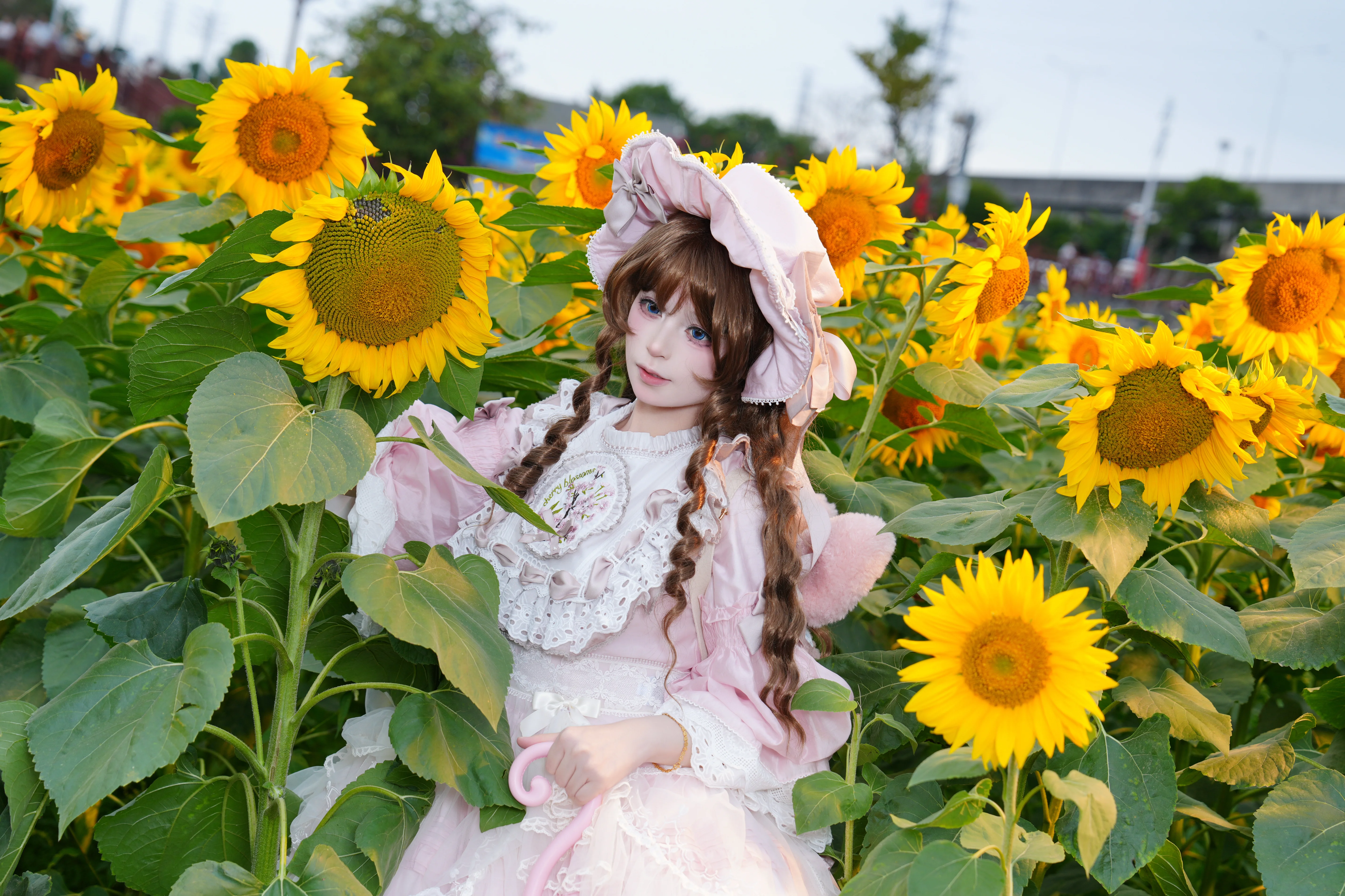【Lolita穿搭】向日葵花海中寻找那一抹夏日温柔 - 第 4 张