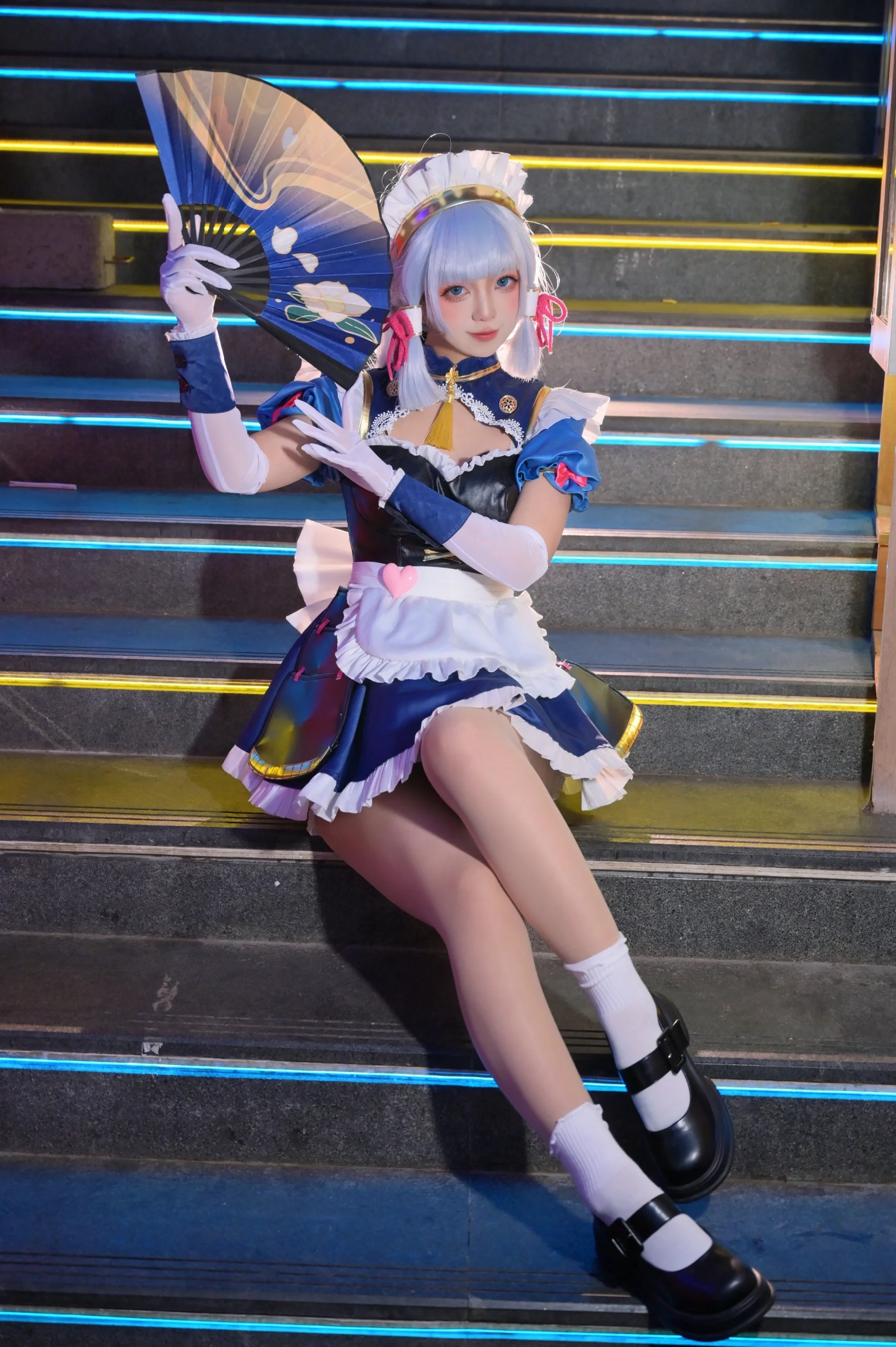 【神里绫华cos】昆明漫展的女仆版，山里的灵活与台上的优雅