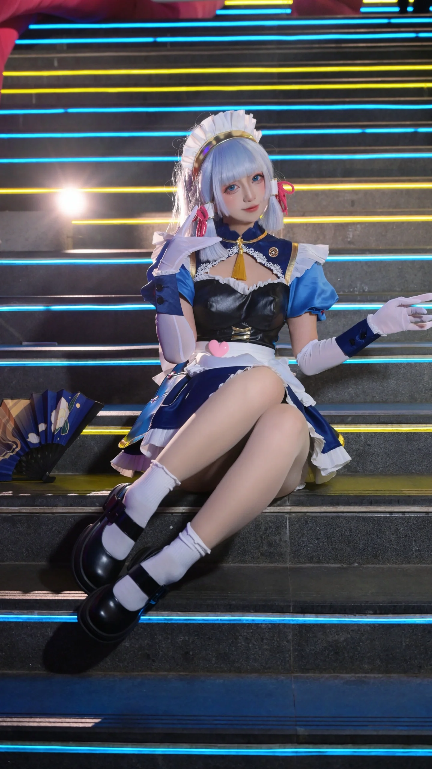 【神里绫华cos】昆明漫展的女仆版，山里的灵活与台上的优雅 - 第 4 张