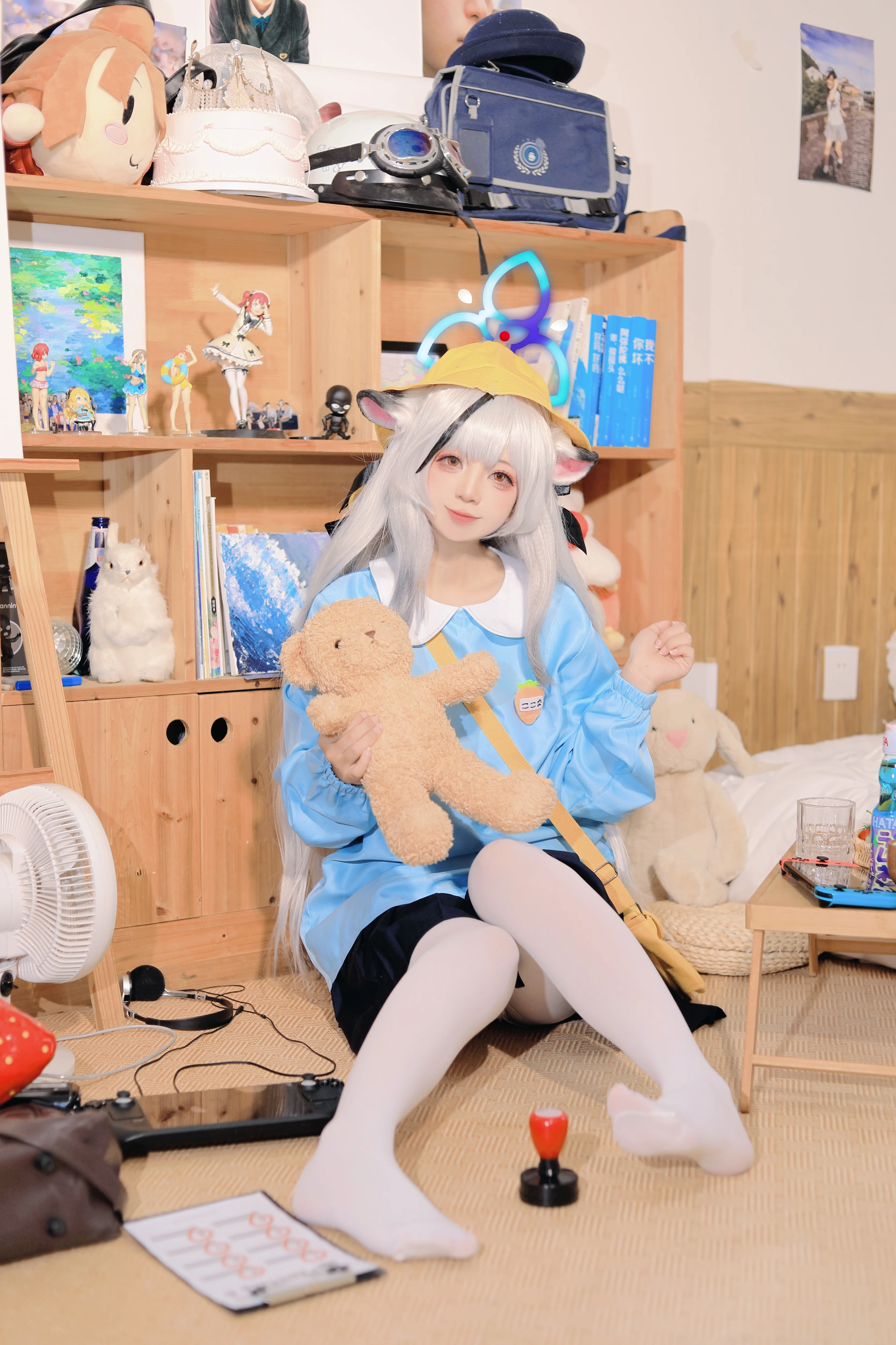 【蔚蓝档案心奈cos】小心奈的幼稚园日常报到 - 第 1 张