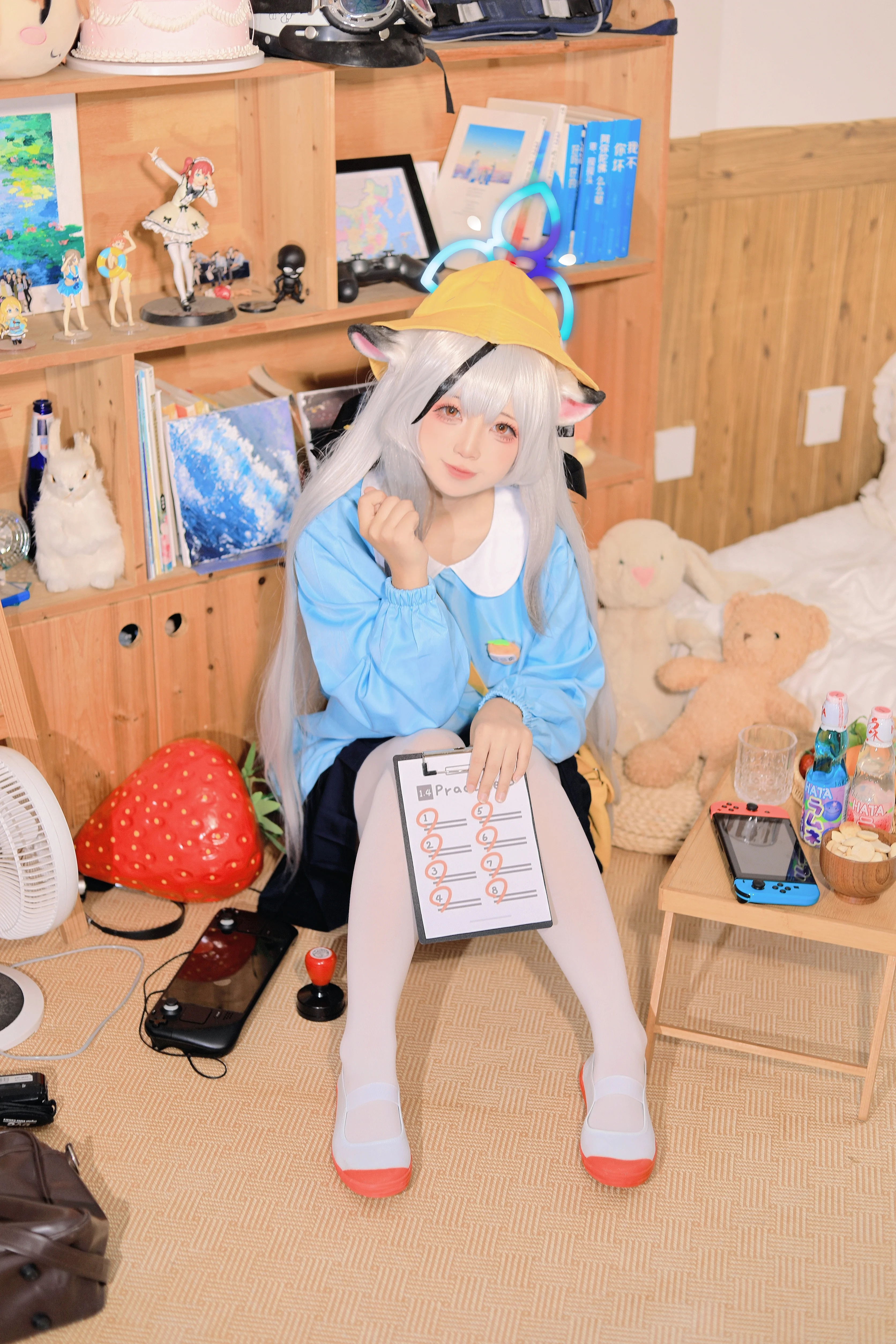 【蔚蓝档案心奈cos】小心奈的幼稚园日常报到