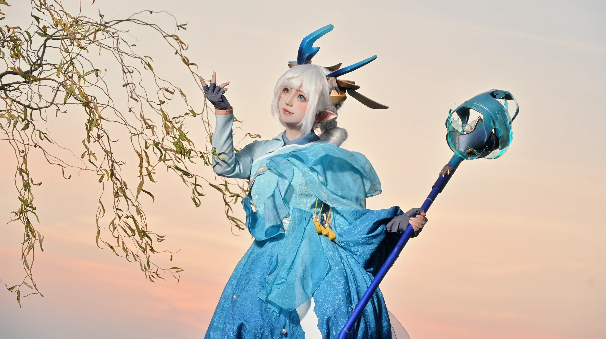 [Yao cosplay] Shan Hai · Waves, quiet moments by the waterside - Image 2