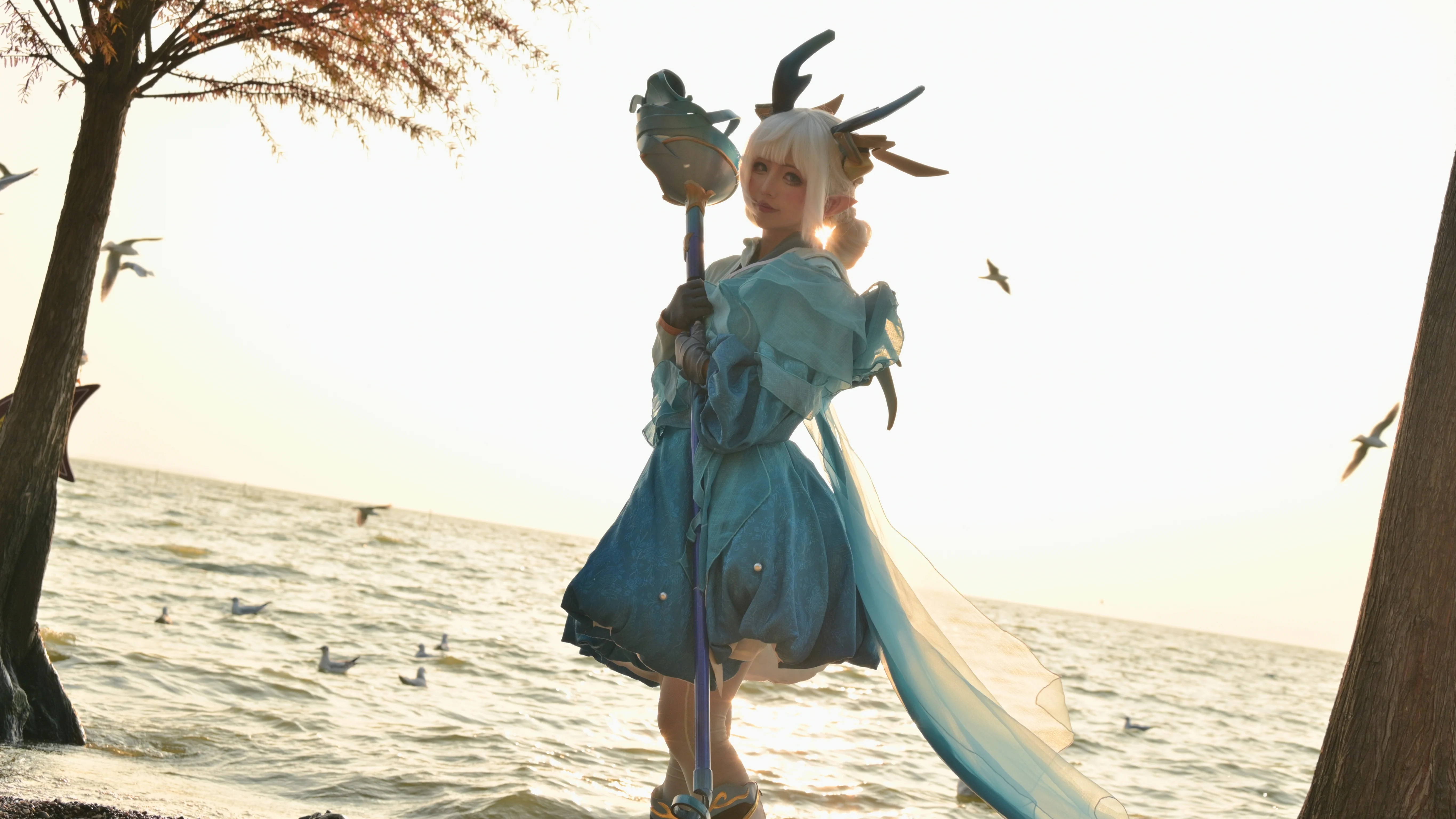 [Yao cosplay] Shan Hai · Waves, quiet moments by the waterside - Image 4