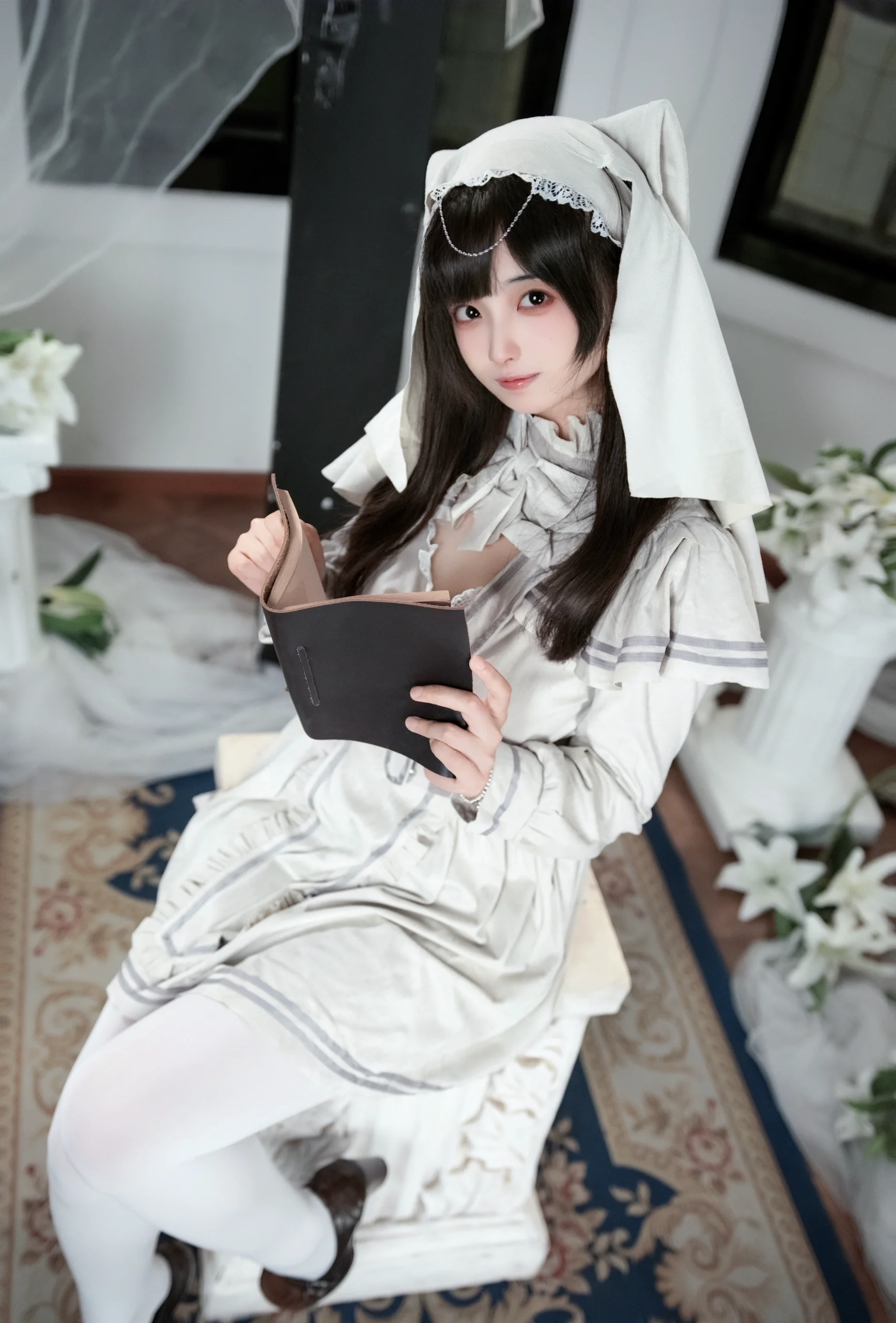 修女风穿搭日常，安静祈祷的时刻 - 第 1 张