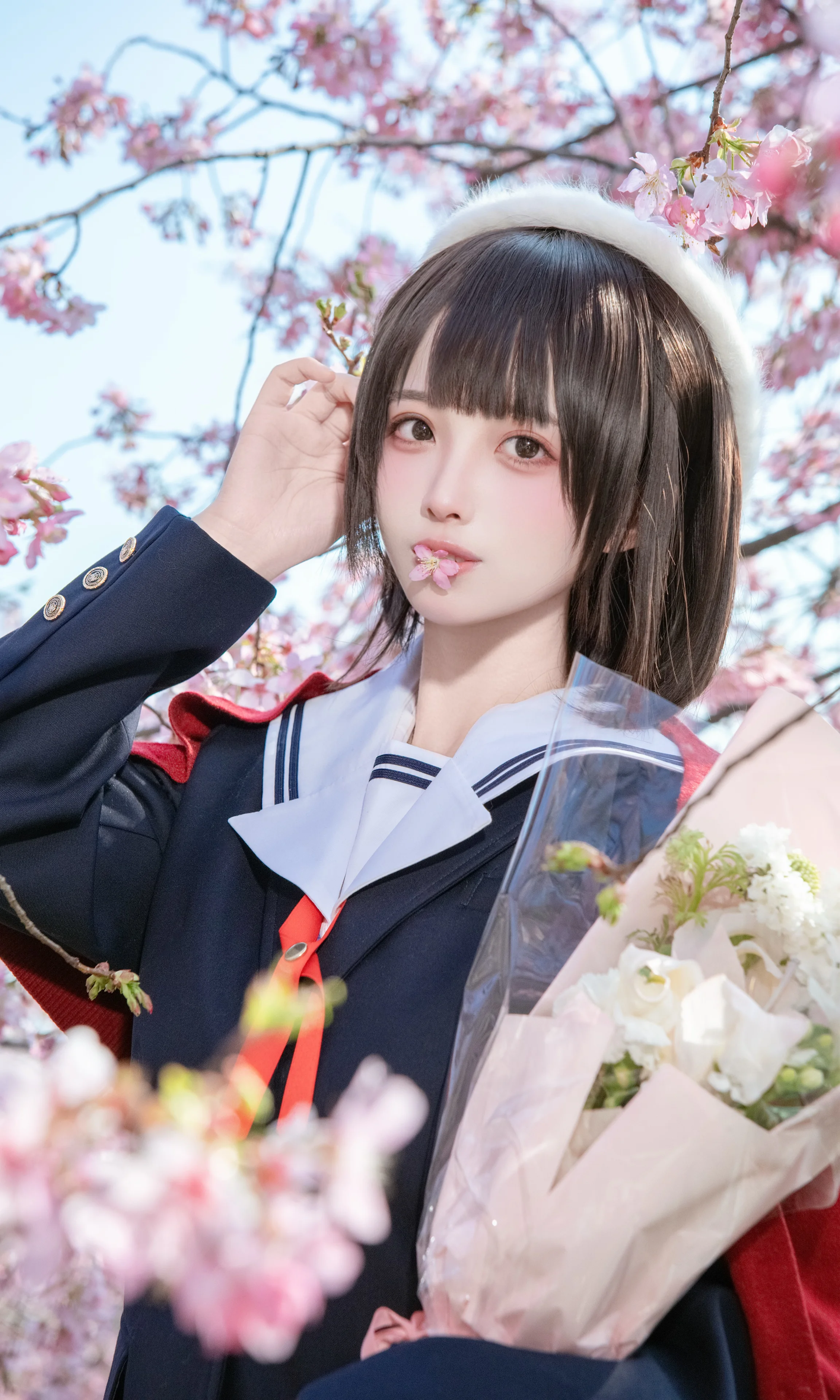【加藤惠cos】春日樱花下的路人女主，还原度如何 - 第 2 张