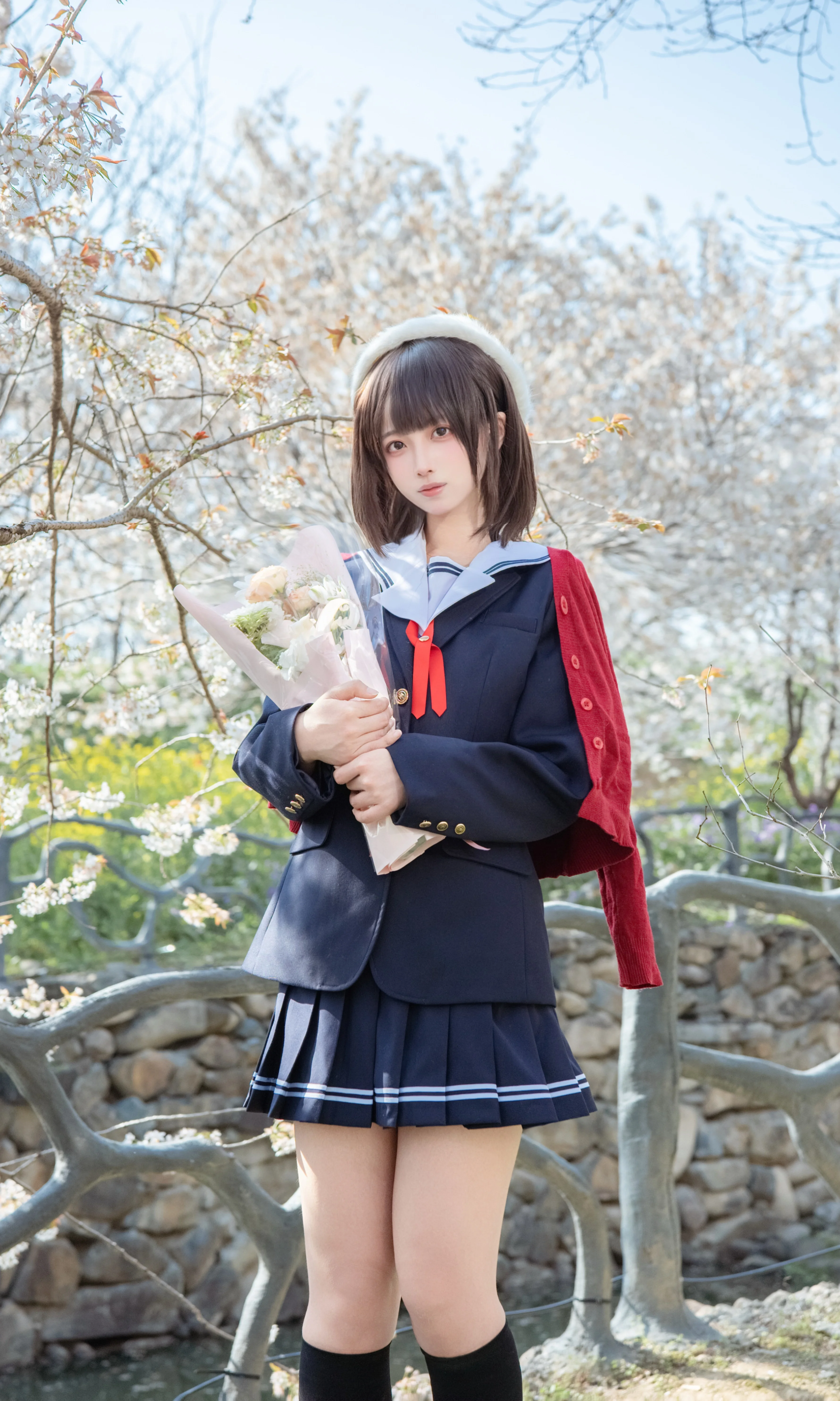 【加藤惠cos】春日樱花下的路人女主，还原度如何
