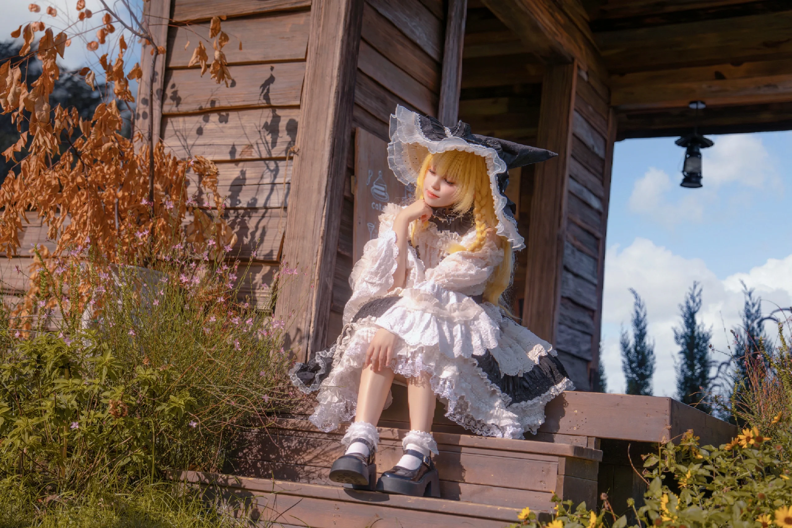 【雾雨魔理沙cos】秋日魔法使的森林午后 - 第 2 张