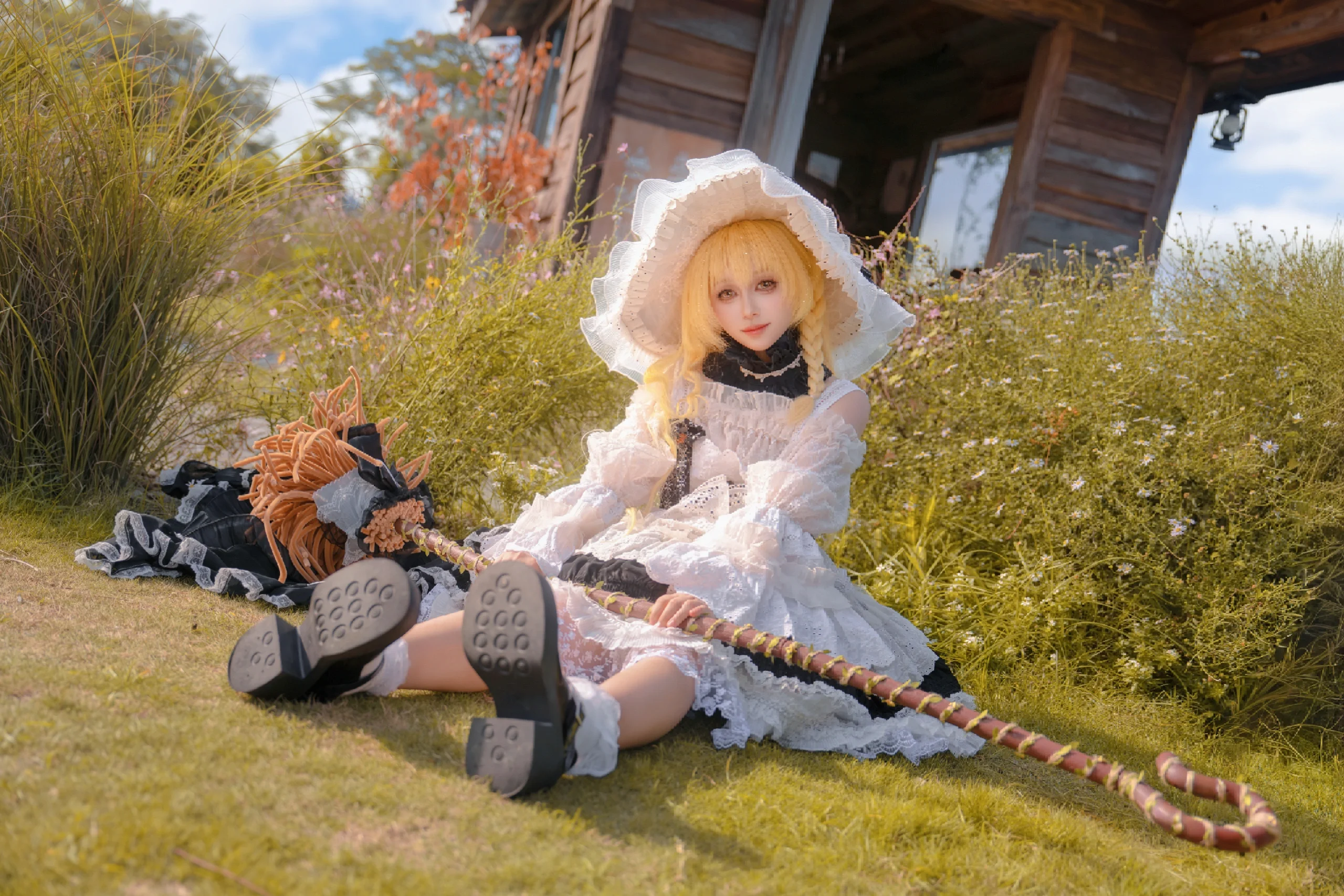 【雾雨魔理沙cos】秋日魔法使的森林午后 - 第 4 张