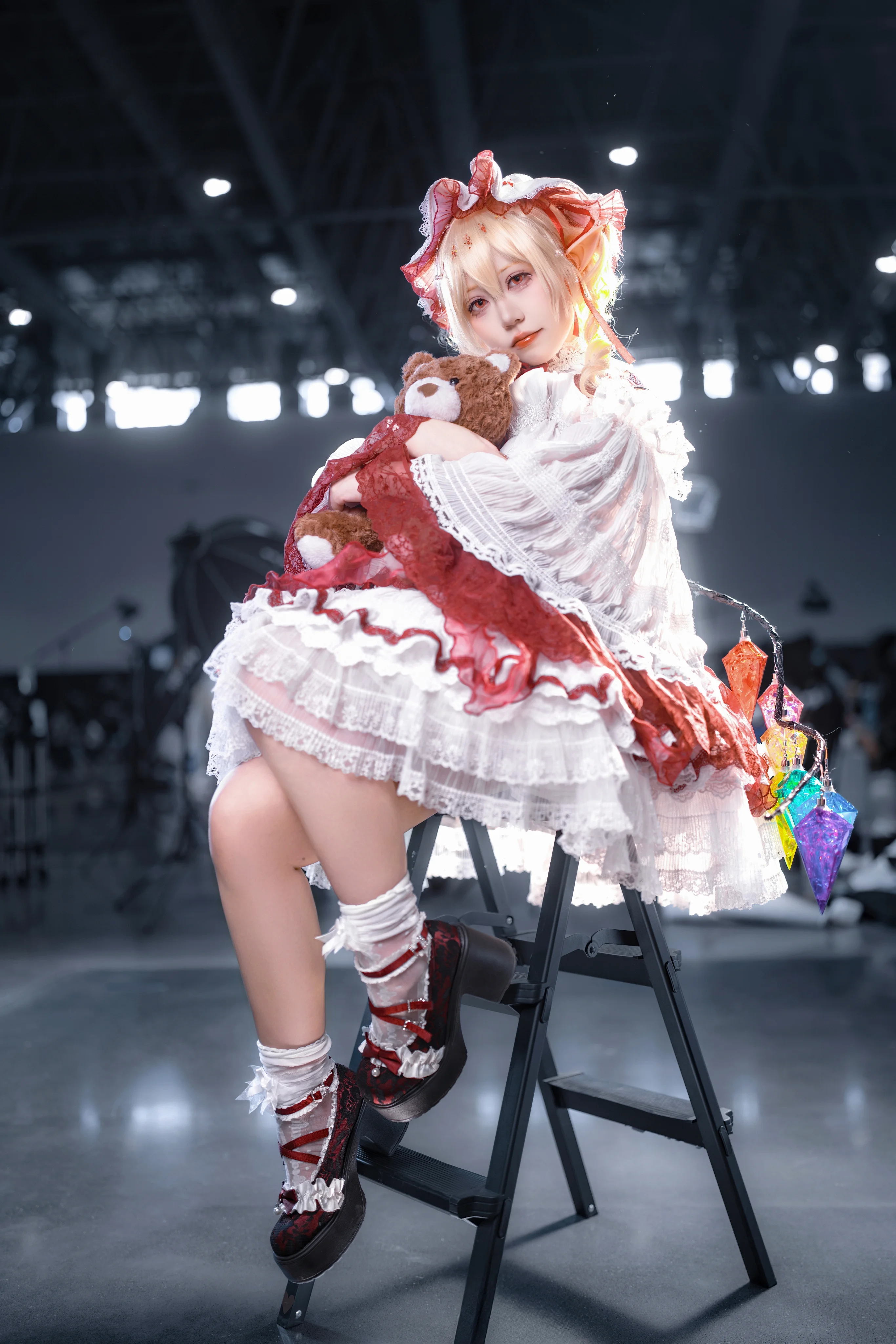 【芙兰朵露cos】东方Project展会现场的红白奇幻之旅