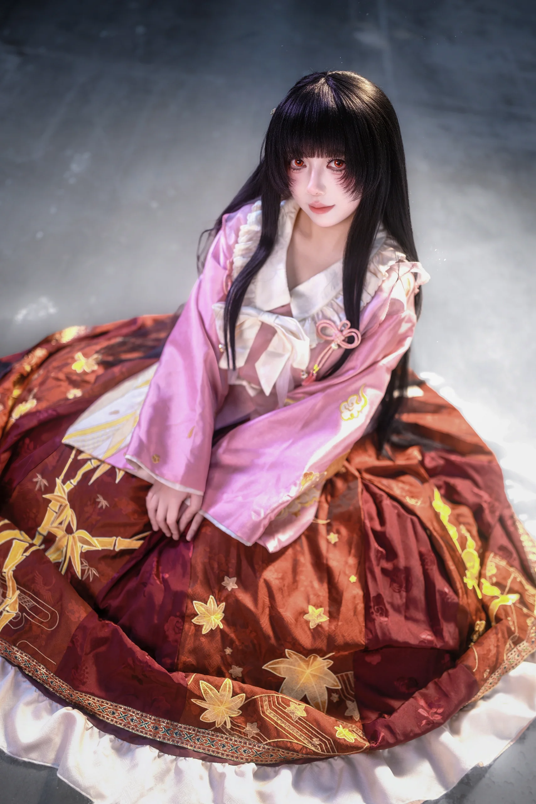 【蓬莱山輝夜コスプレ】東方Project 海岸線イベント写真
