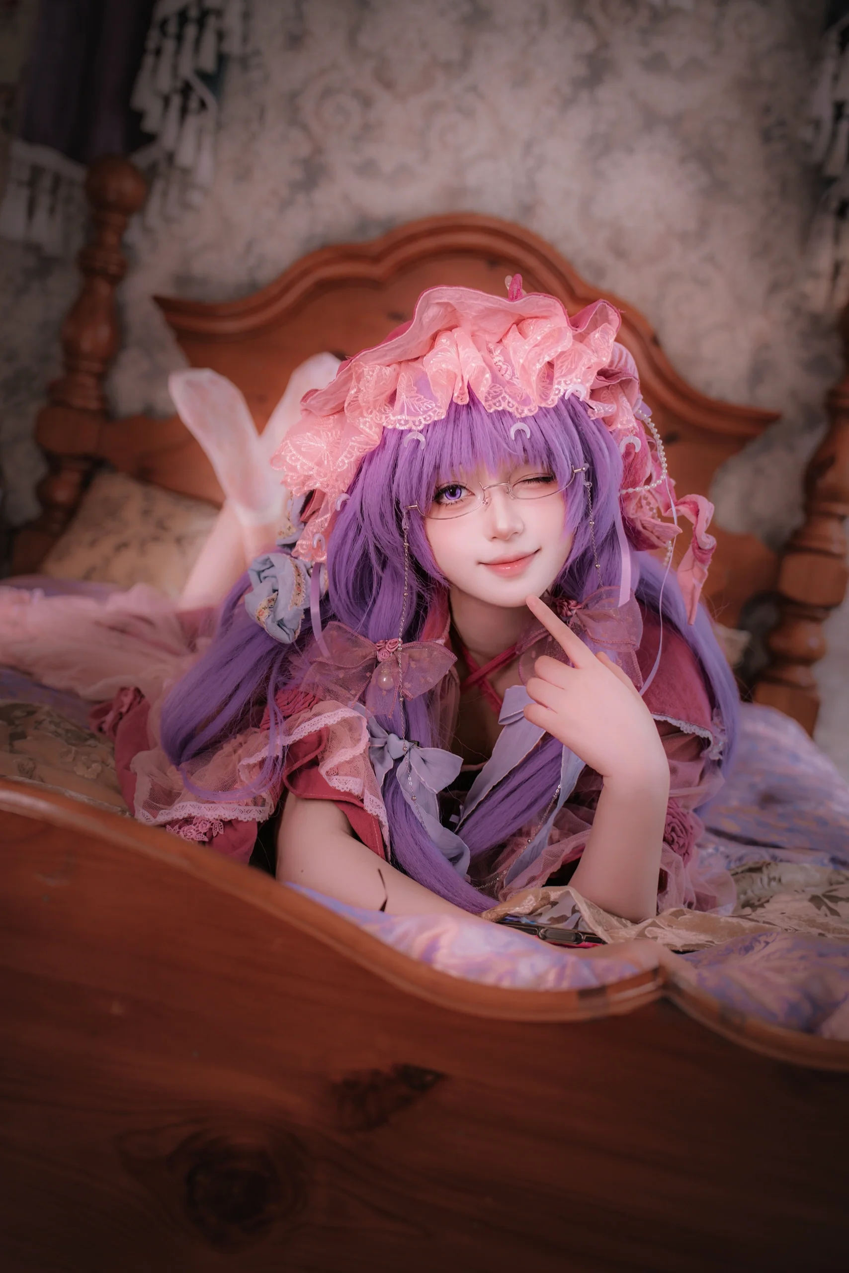 【帕秋莉cos】东方Project的深夜读书时刻 - 第 1 张