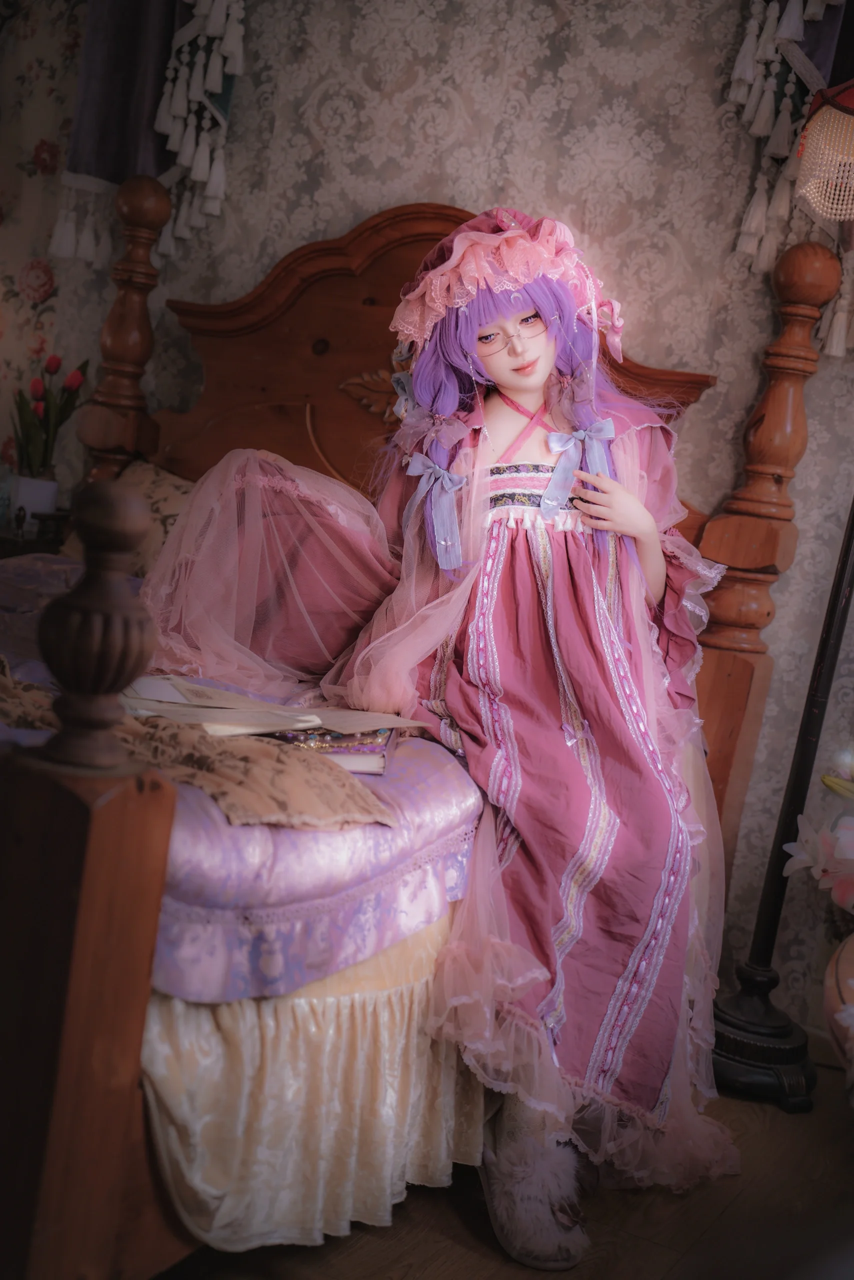 【帕秋莉cos】东方Project的深夜读书时刻 - 第 2 张
