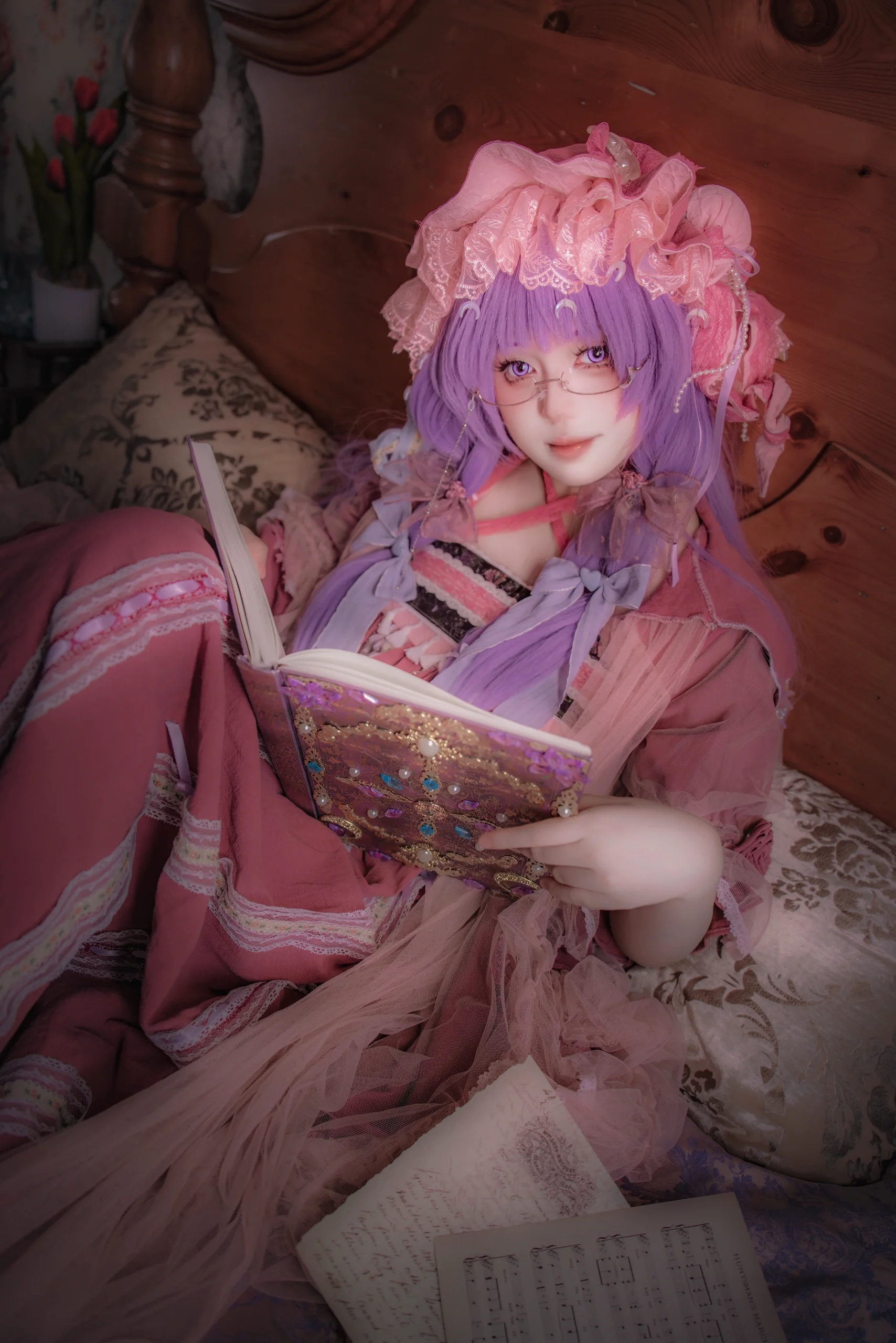 【帕秋莉cos】东方Project的深夜读书时刻 - 第 5 张