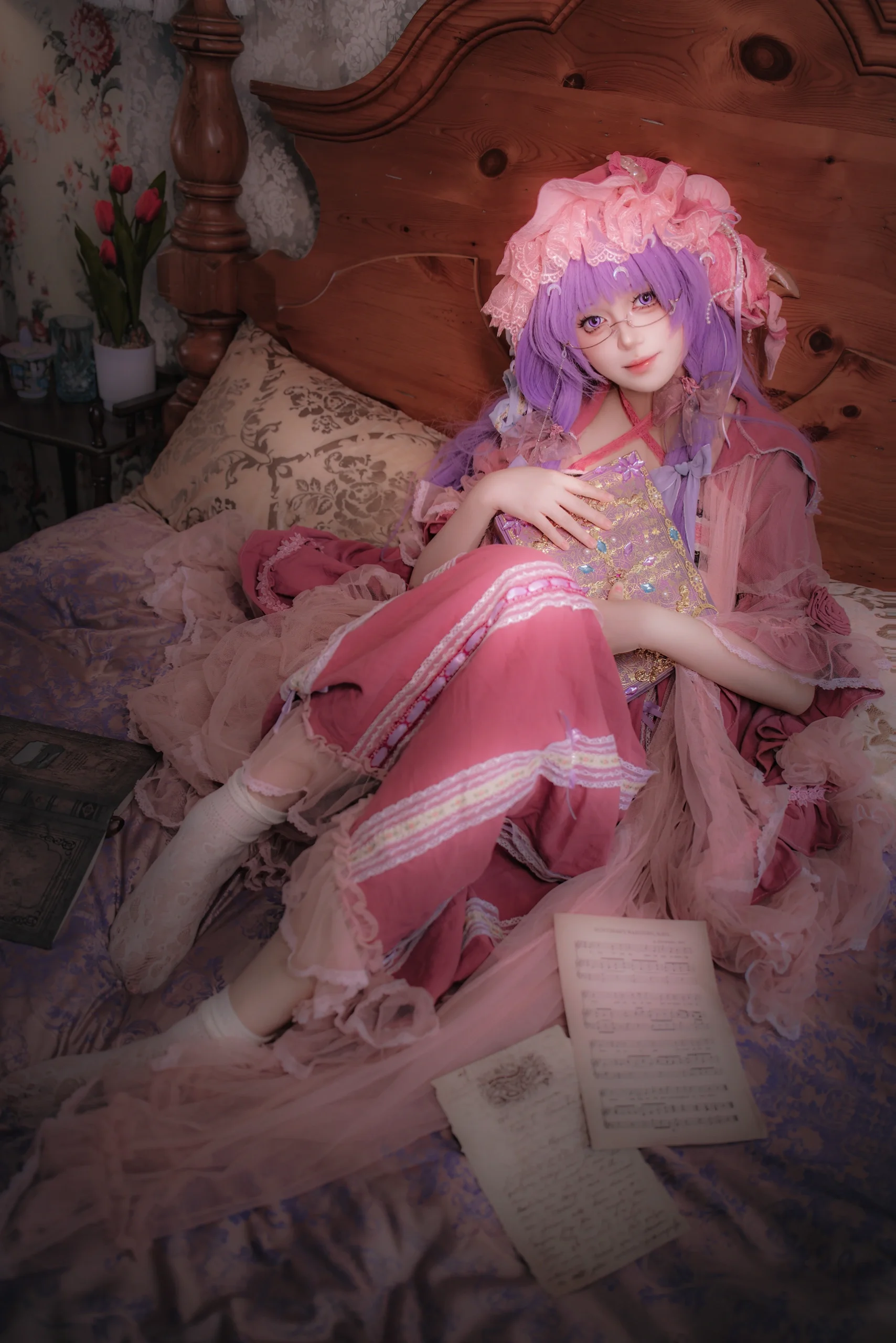 【帕秋莉cos】东方Project的深夜读书时刻 - 第 6 张