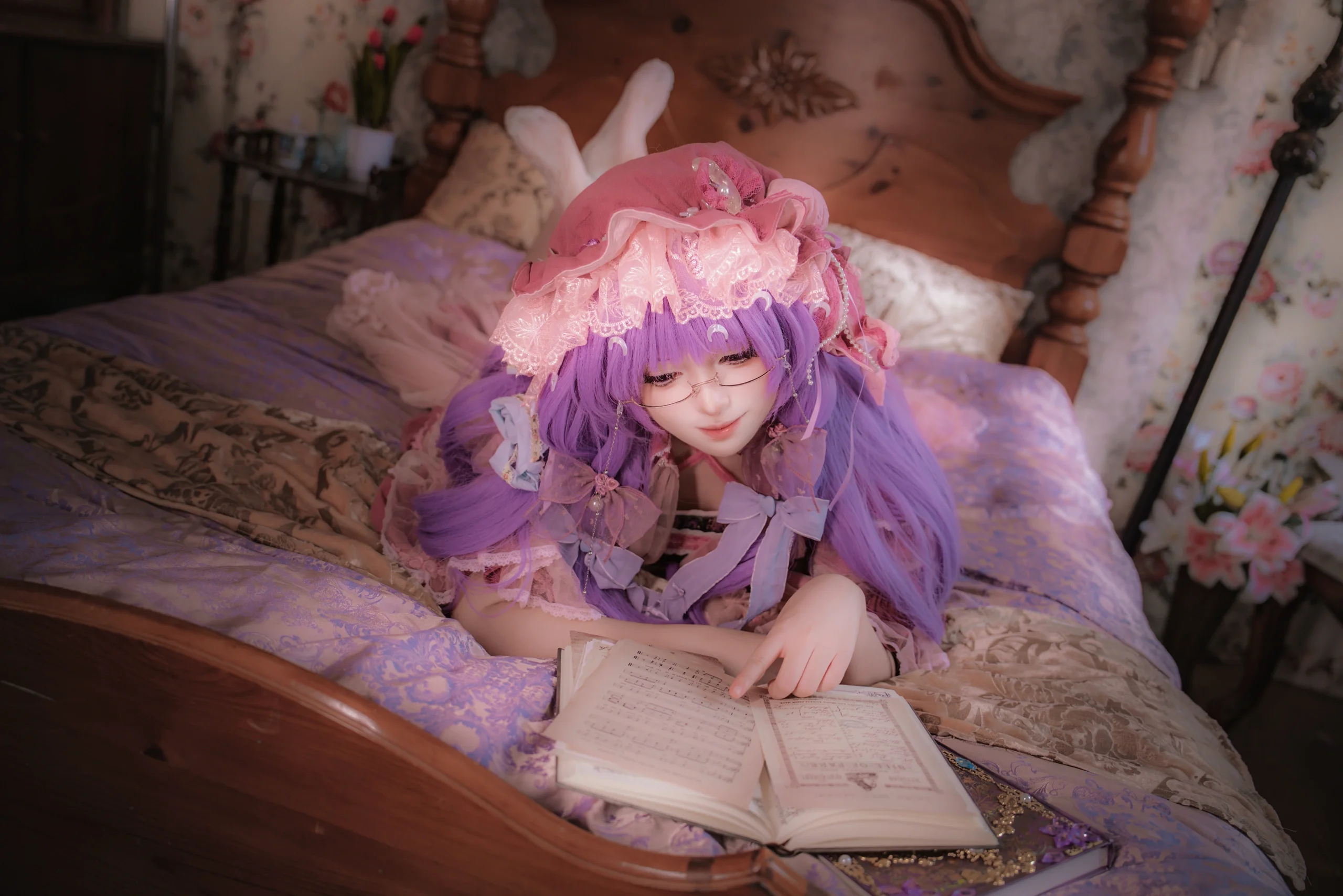 【帕秋莉cos】东方Project的深夜读书时刻 - 第 7 张